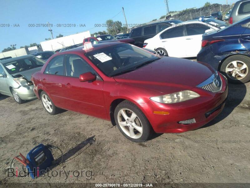2005 Mazda 6 I (VIN 1YVFP80C955M55304) — photo 1 of 10, IAAI, damage: front end