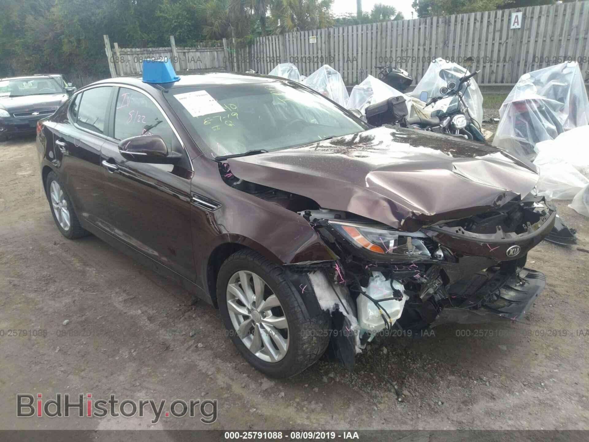 Фотография 5XXGN4A76FG455168 - KIA OPTIMA 2015