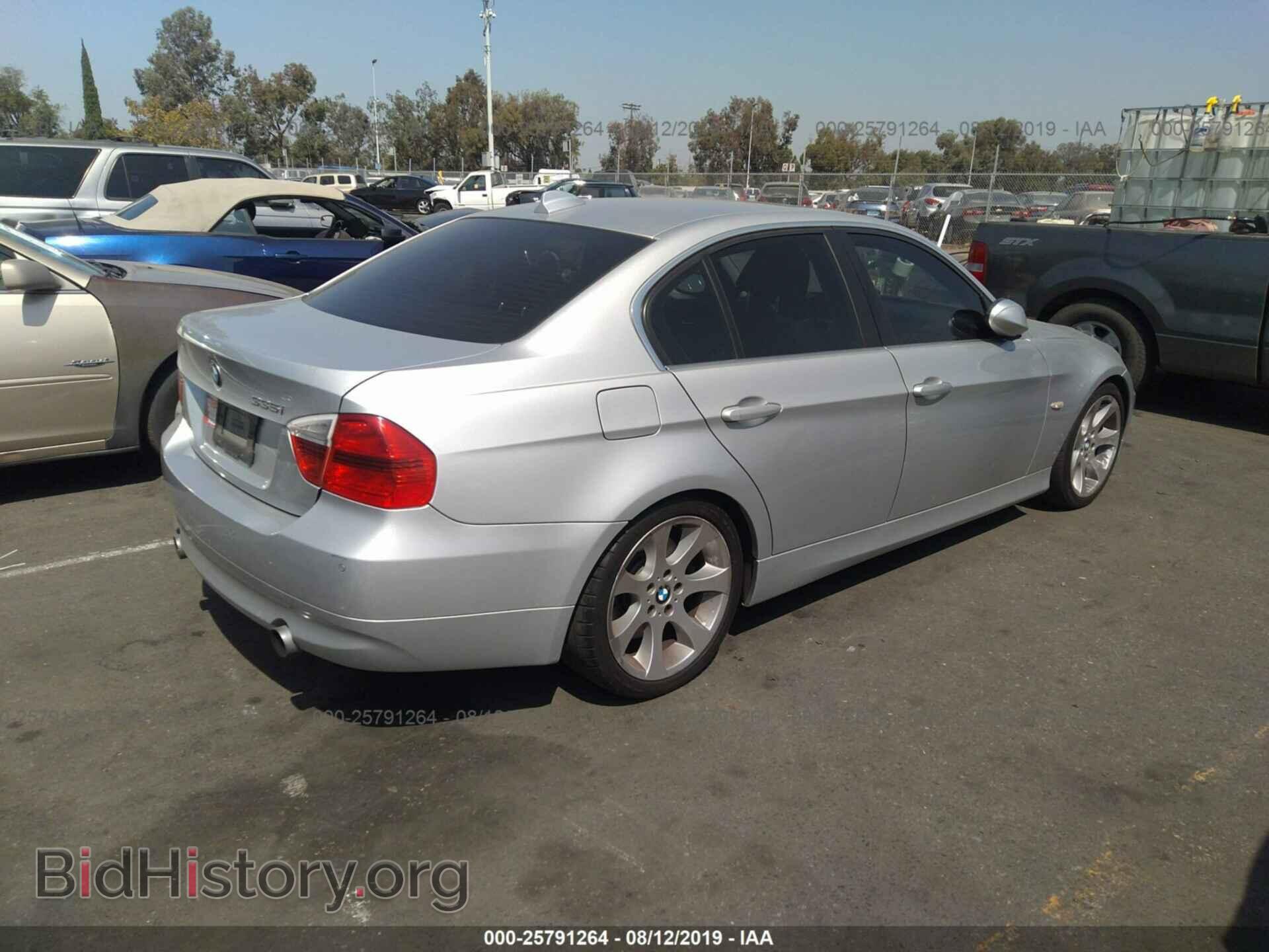 2007 BMW 335 - VIN: WBAVB735X7P100315 - Фото 4
