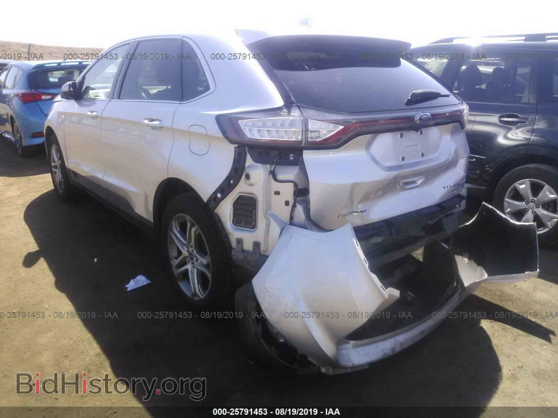 2016 FORD EDGE - VIN: 2FMPK4K92GBB11925 - Фото 3