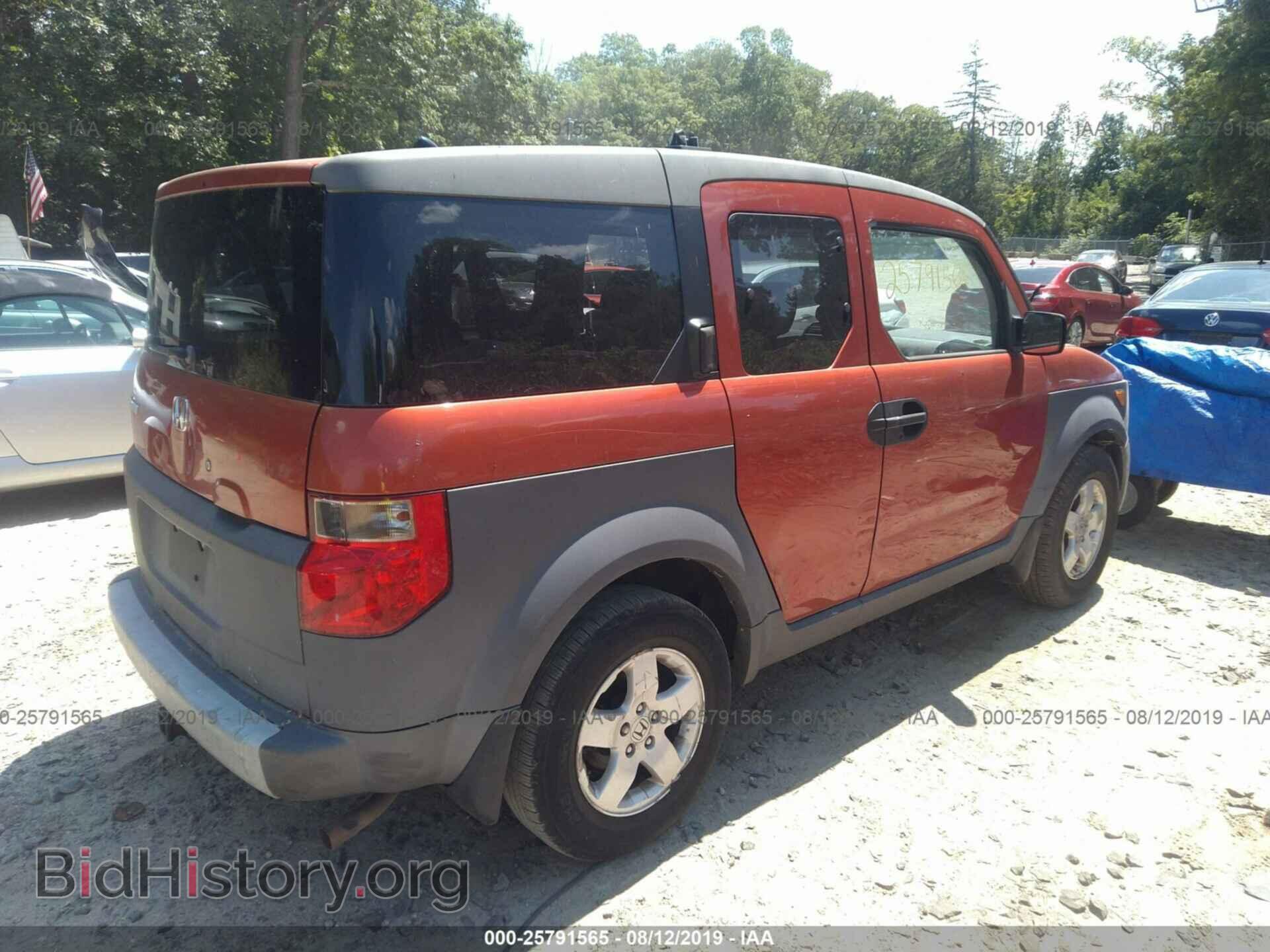 2003 HONDA ELEMENT - VIN: 5J6YH18573L013424 - Фото 4