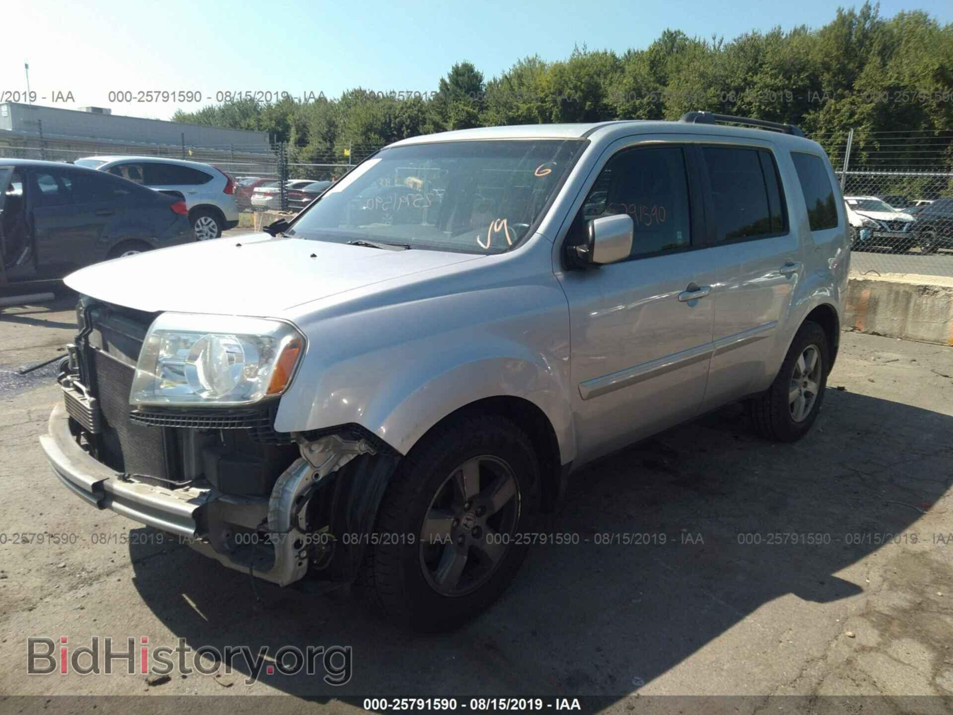 2011 HONDA PILOT - VIN: 5FNYF4H59BB016887 - Фото 2
