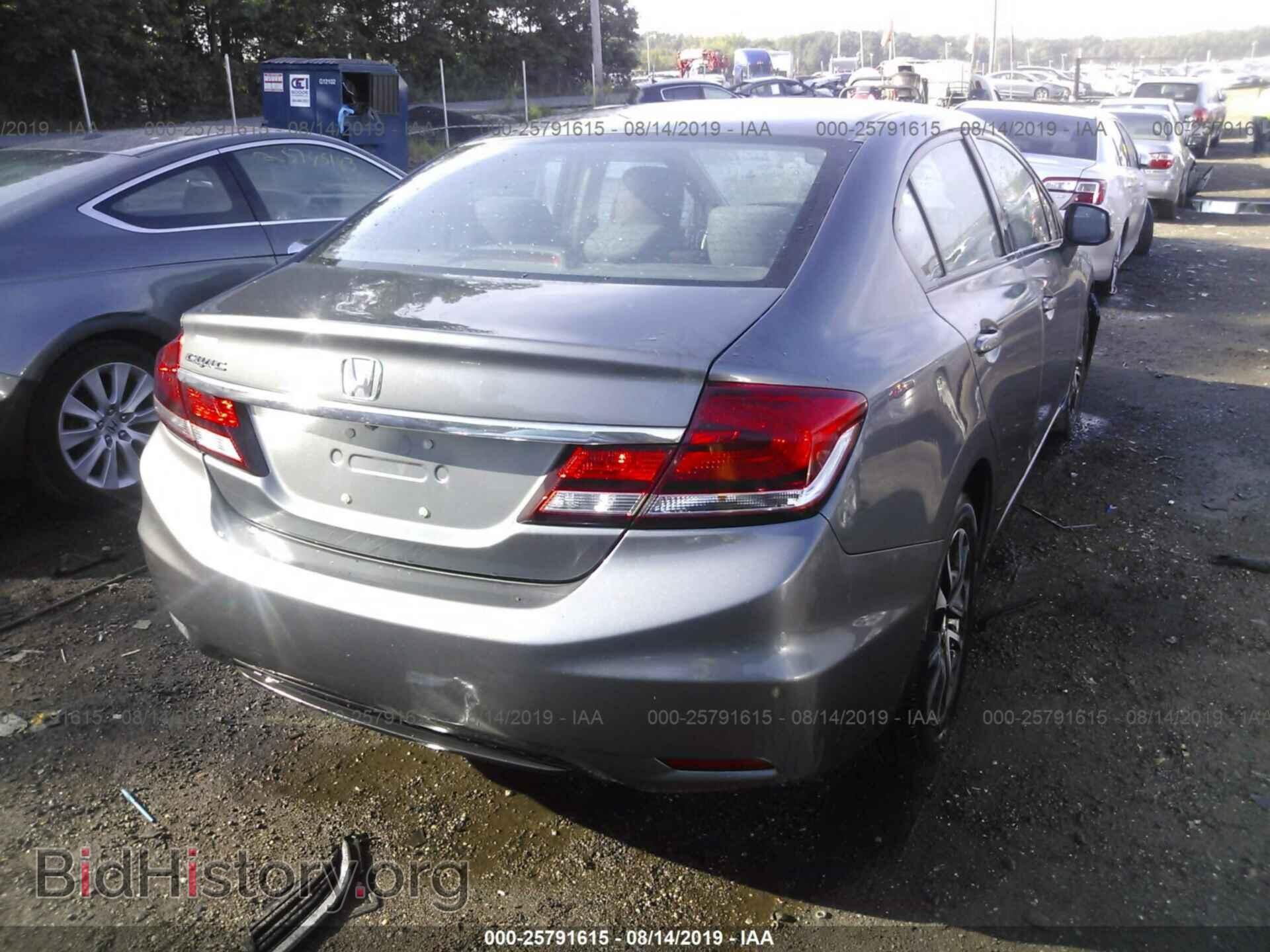 2013 HONDA CIVIC - VIN: 19XFB2F85DE256984 - Фото 4