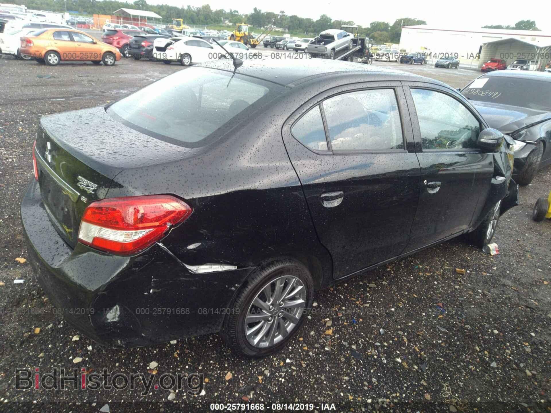 2018 MITSUBISHI MIRAGE - VIN: ML32F4FJ9JHF15523 - Фото 4