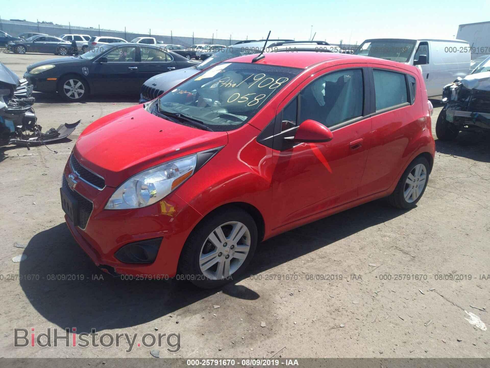 2014 CHEVROLET SPARK - VIN: KL8CB6S90EC564770 - Фото 2
