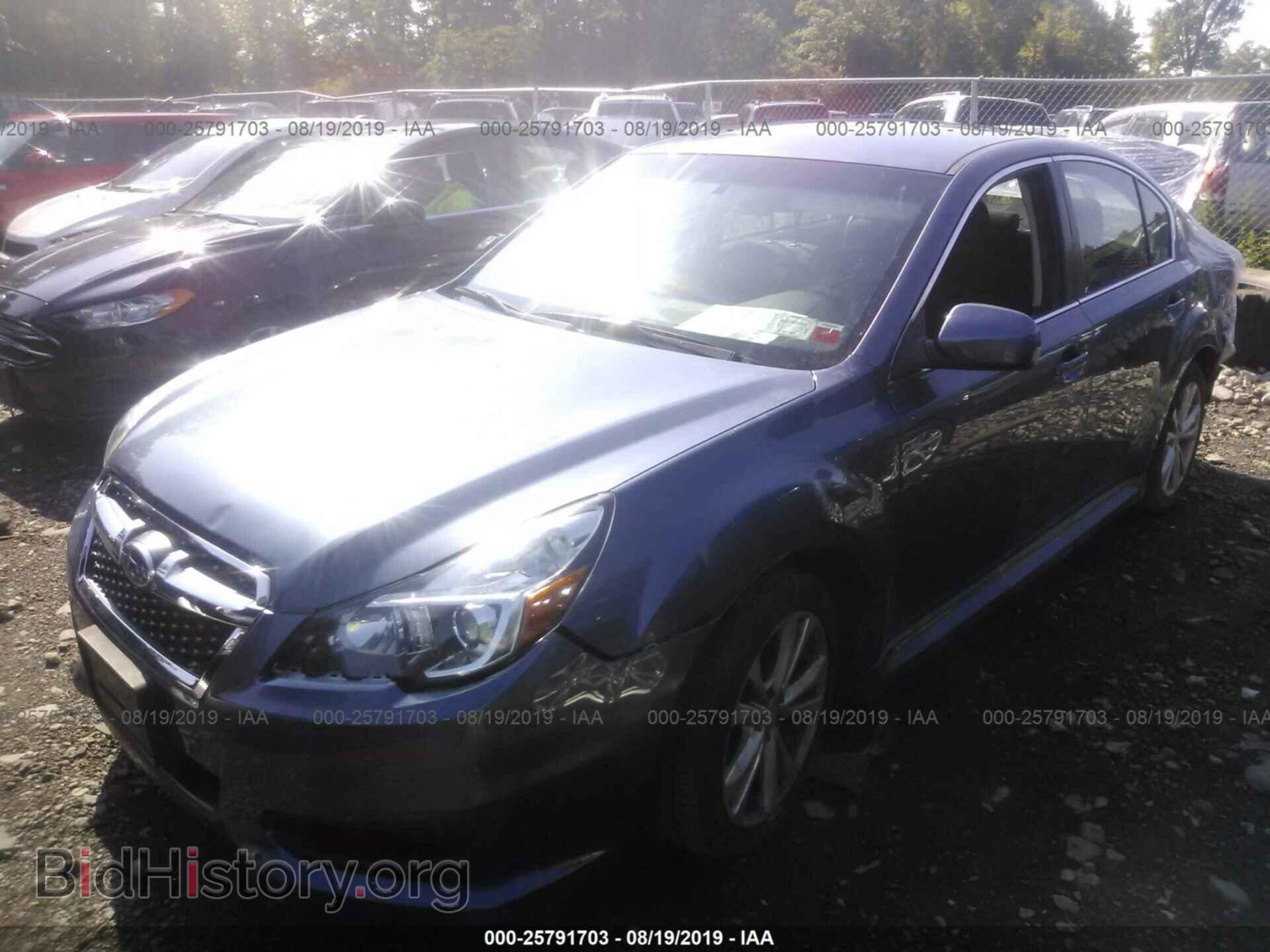 2014 SUBARU LEGACY - VIN: 4S3BMBC68E3029535 - Фото 2