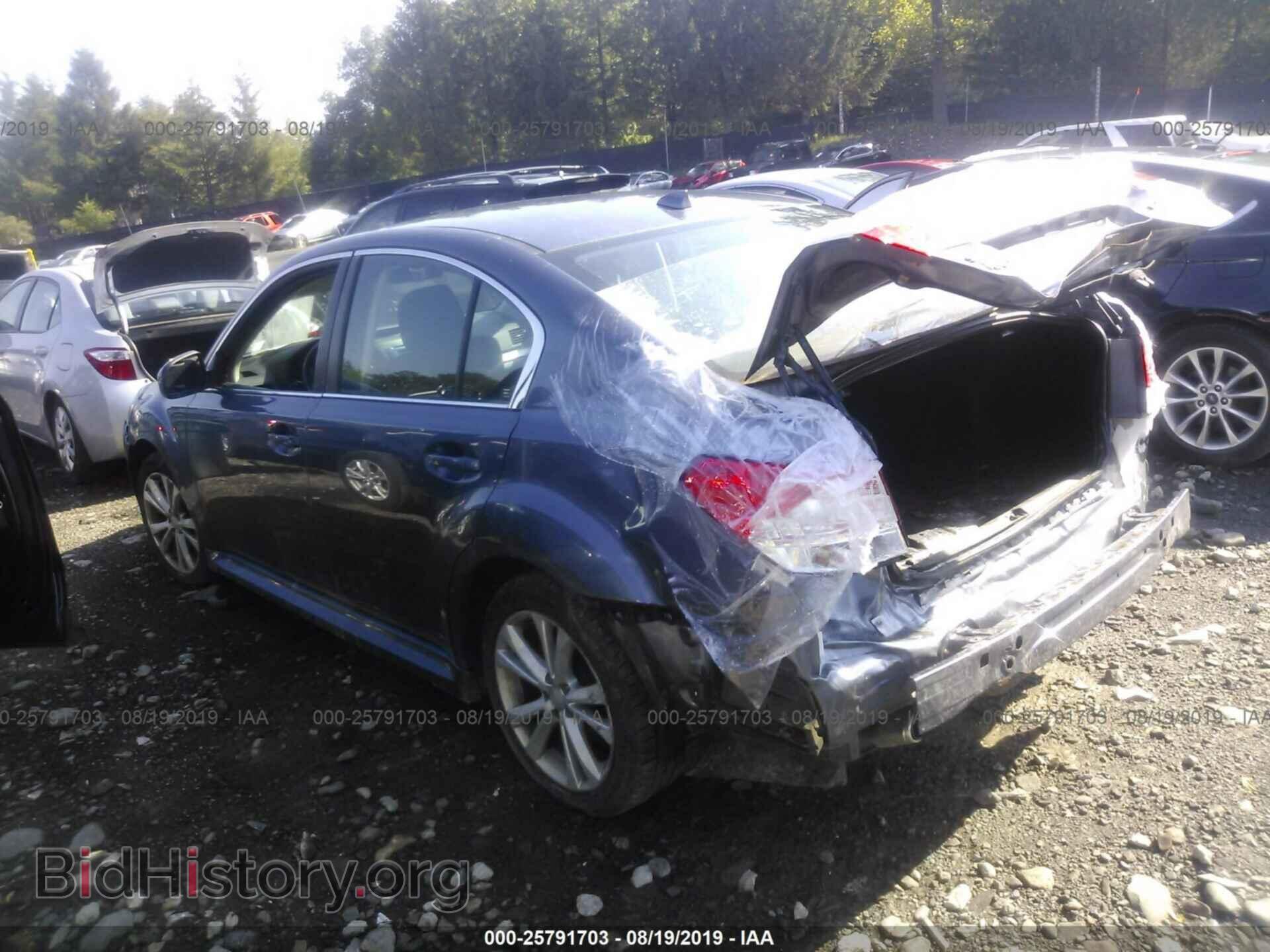 2014 SUBARU LEGACY - VIN: 4S3BMBC68E3029535 - Фото 3