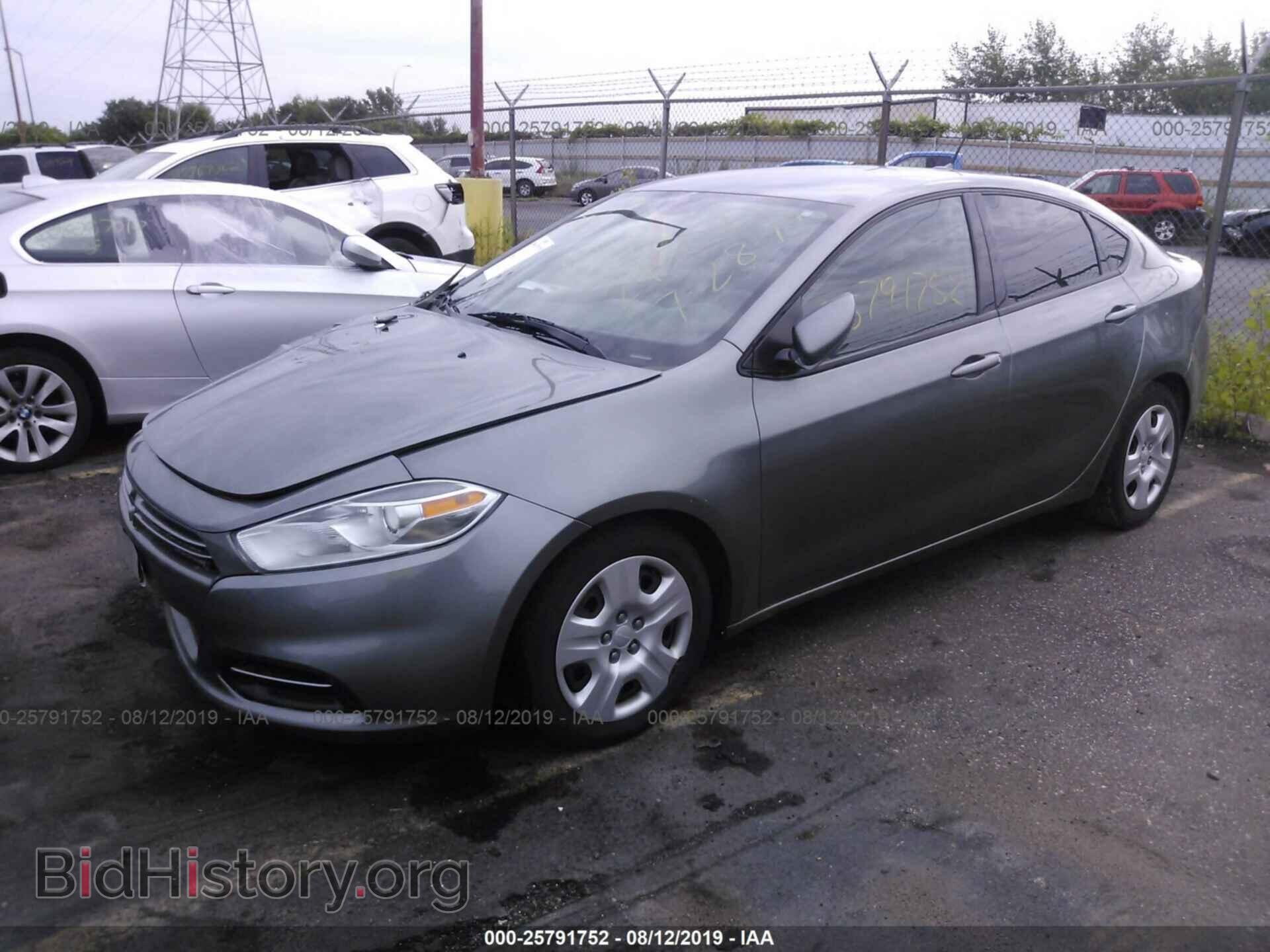 2013 DODGE DART - VIN: 1C3CDFAH2DD296523 - Фото 2