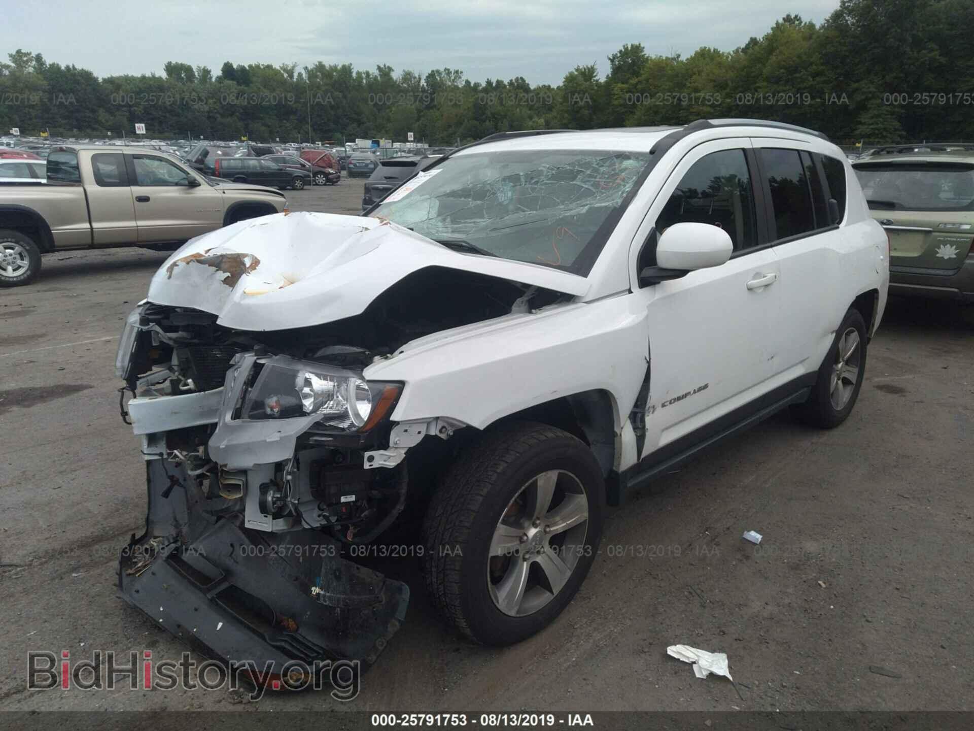 2017 JEEP COMPASS - VIN: 1C4NJDEB1HD113609 - Фото 2