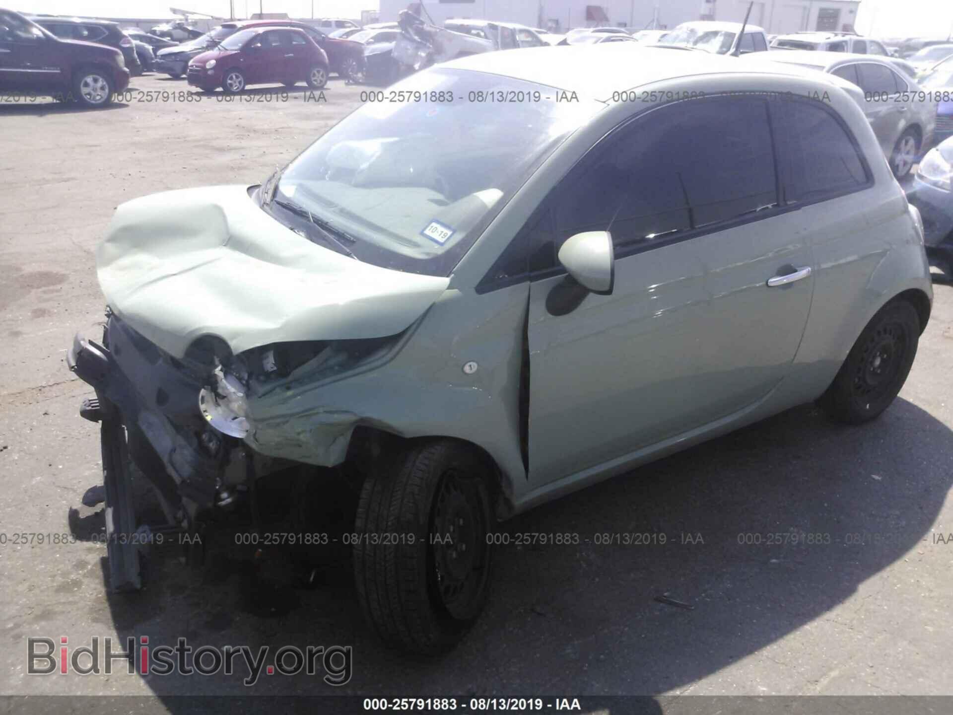 2014 FIAT 500 - VIN: 3C3CFFAR3ET200252 - Photo 2