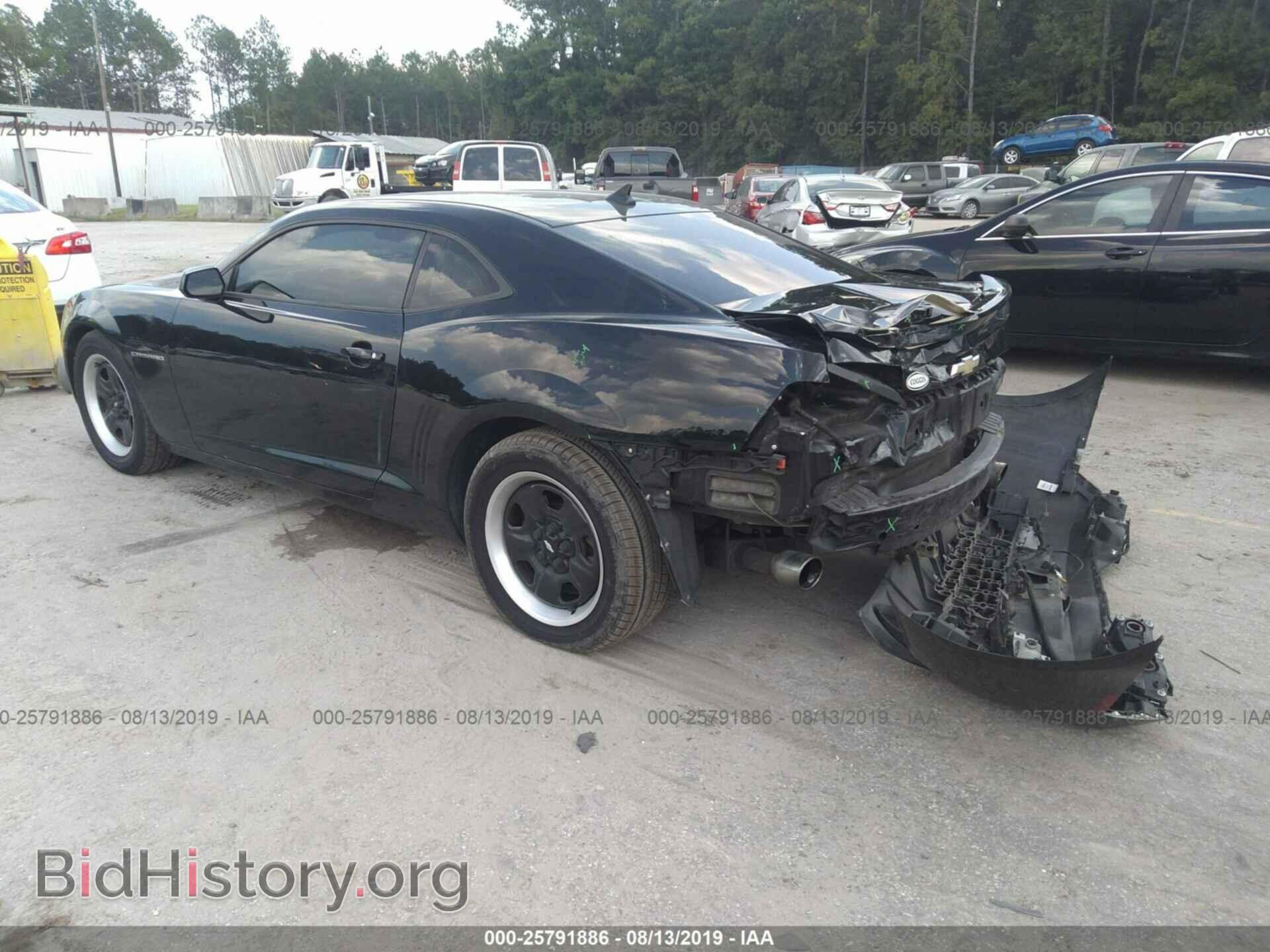 2012 CHEVROLET CAMARO - VIN: 2G1FA1E32C9202535 - Фото 3