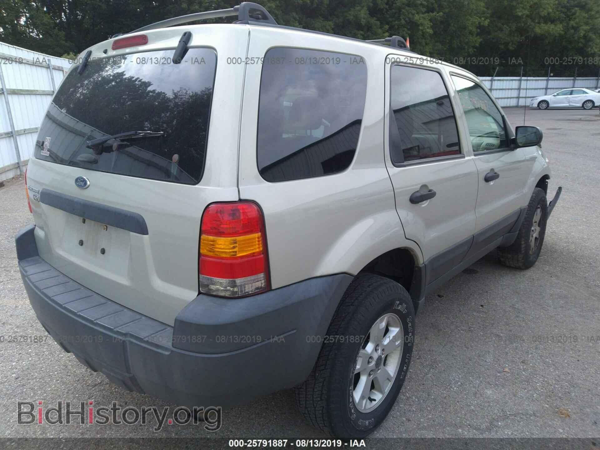 2005 FORD ESCAPE - VIN: 1FMYU03125DA10973 - Фото 4