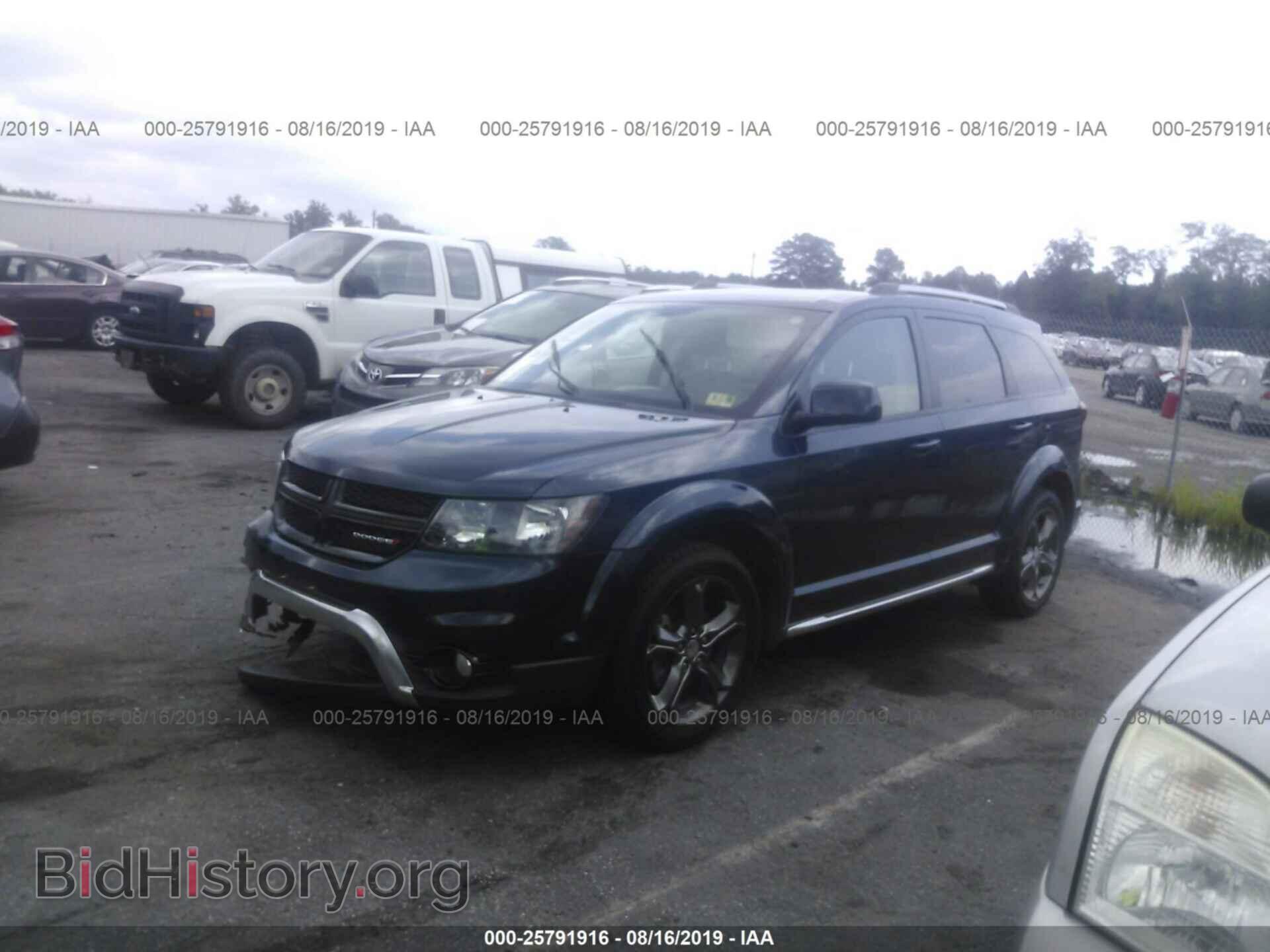 2015 DODGE JOURNEY - VIN: 3C4PDCGB2FT728023 - Фото 2