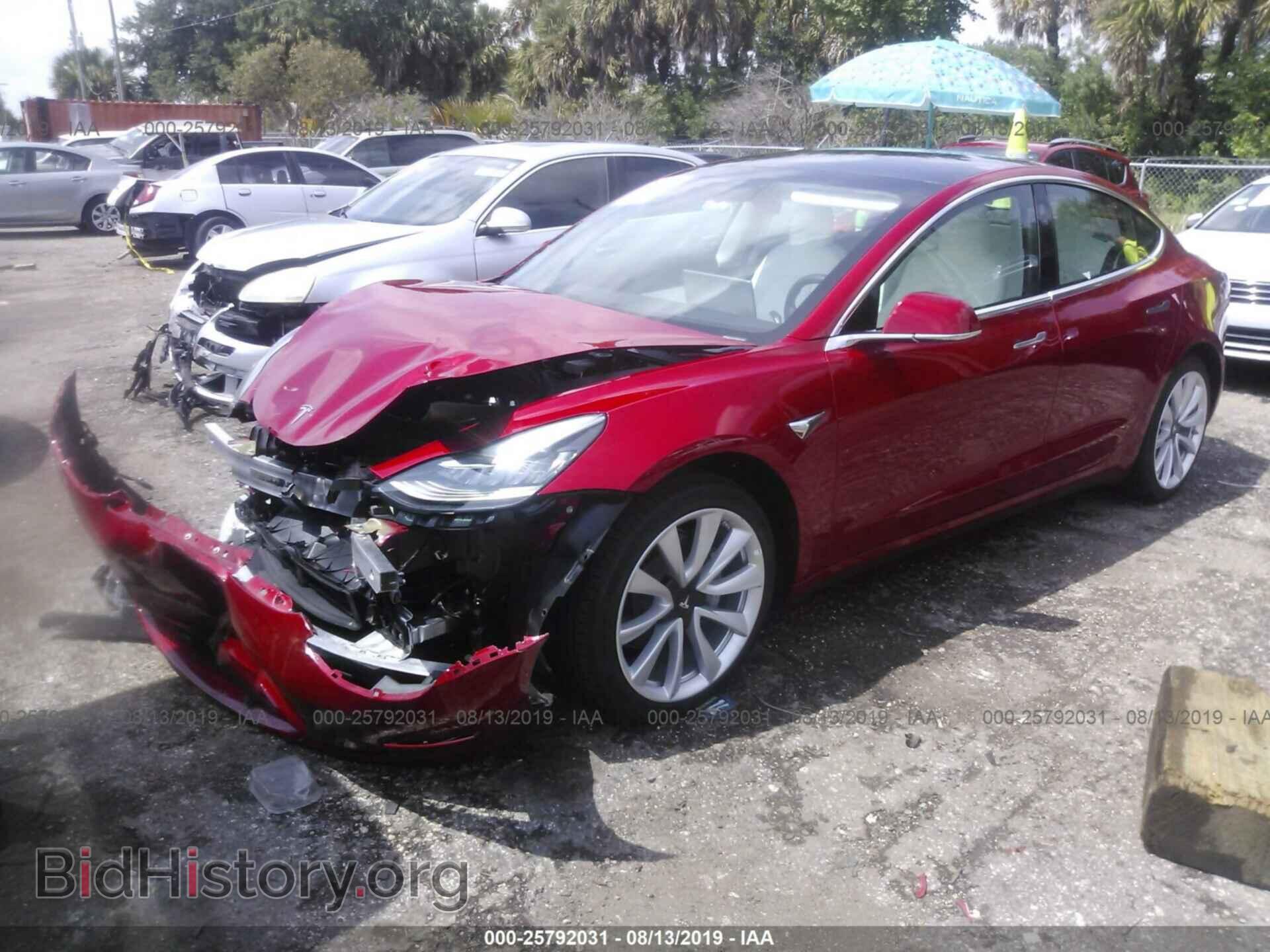 2019 TESLA MODEL 3 - VIN: 5YJ3E1EA9KF417854 - Photo 2