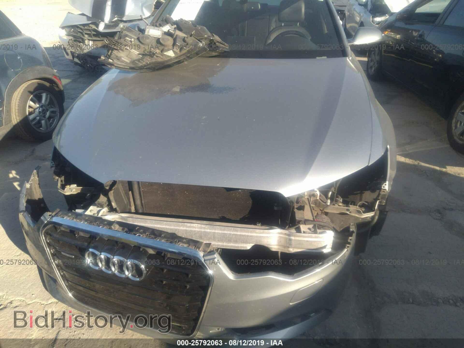 2012 AUDI A6 - VIN: WAUGGAFC4CN121586 - Фото 6