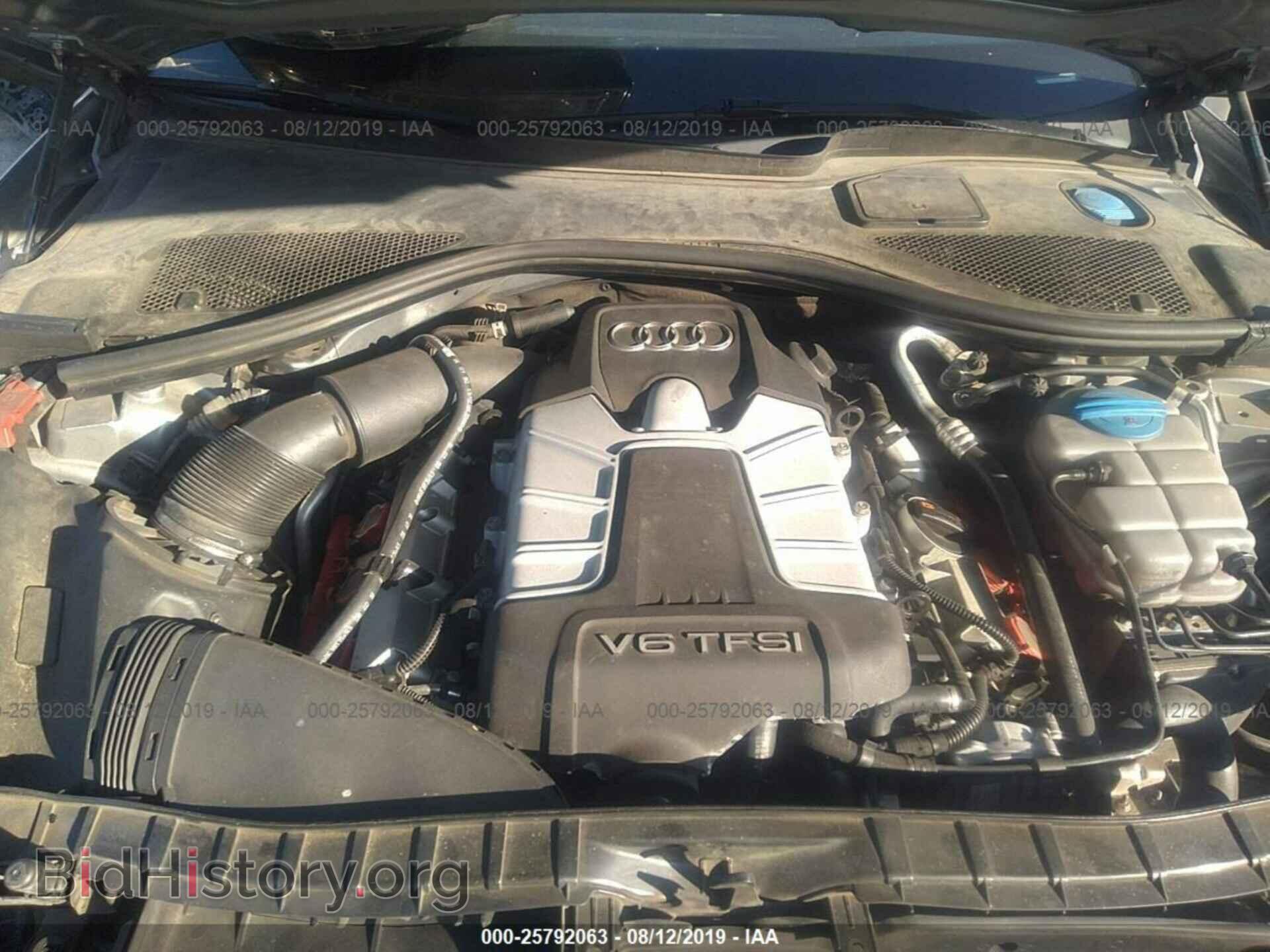 2012 AUDI A6 - VIN: WAUGGAFC4CN121586 - Фото 10