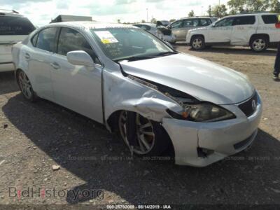 2007 Lexus IS 350, белый — VIN JTHBE262475014672, IAAI