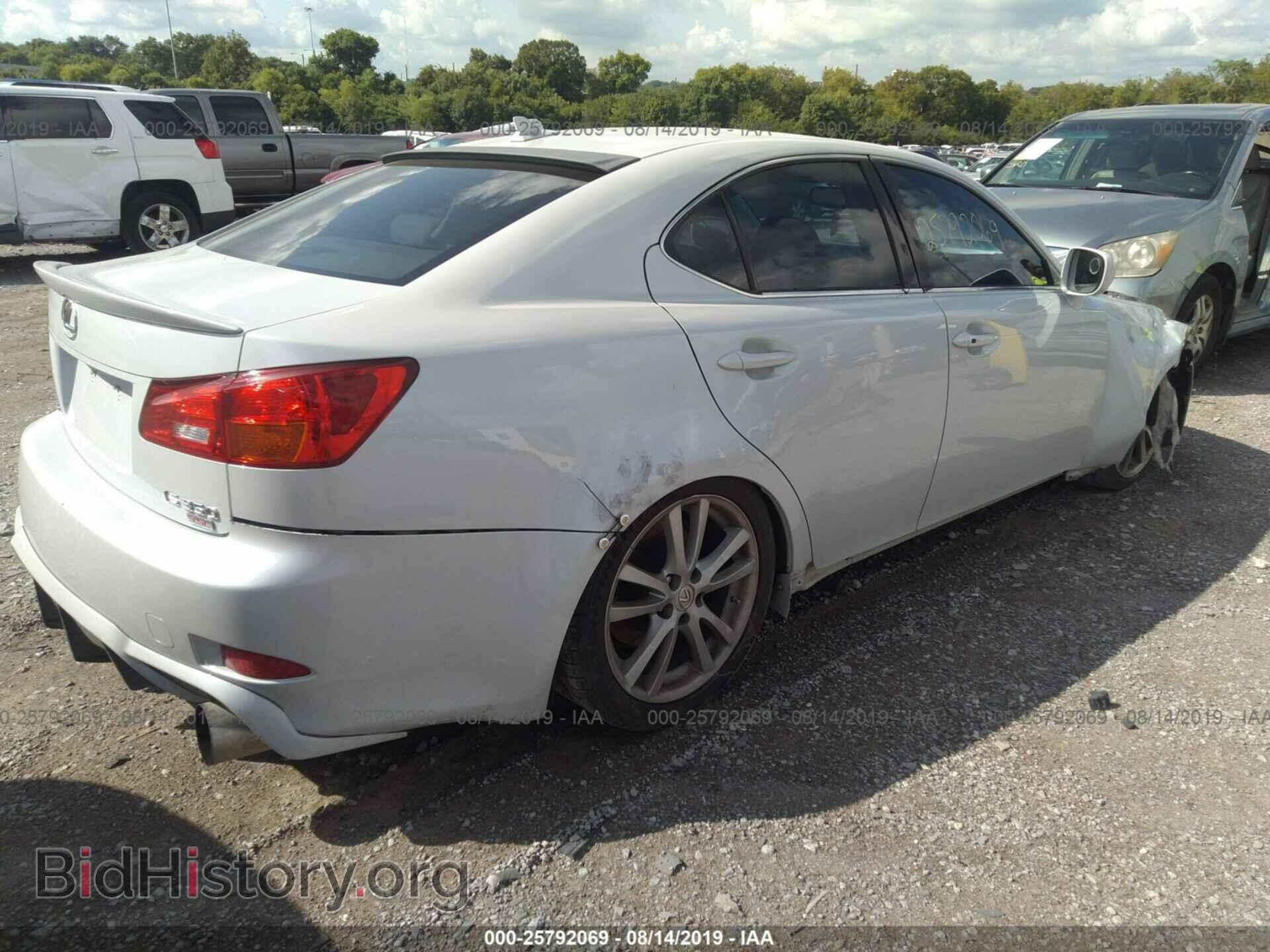2007 LEXUS IS - VIN: JTHBE262475014672 - Фото 4