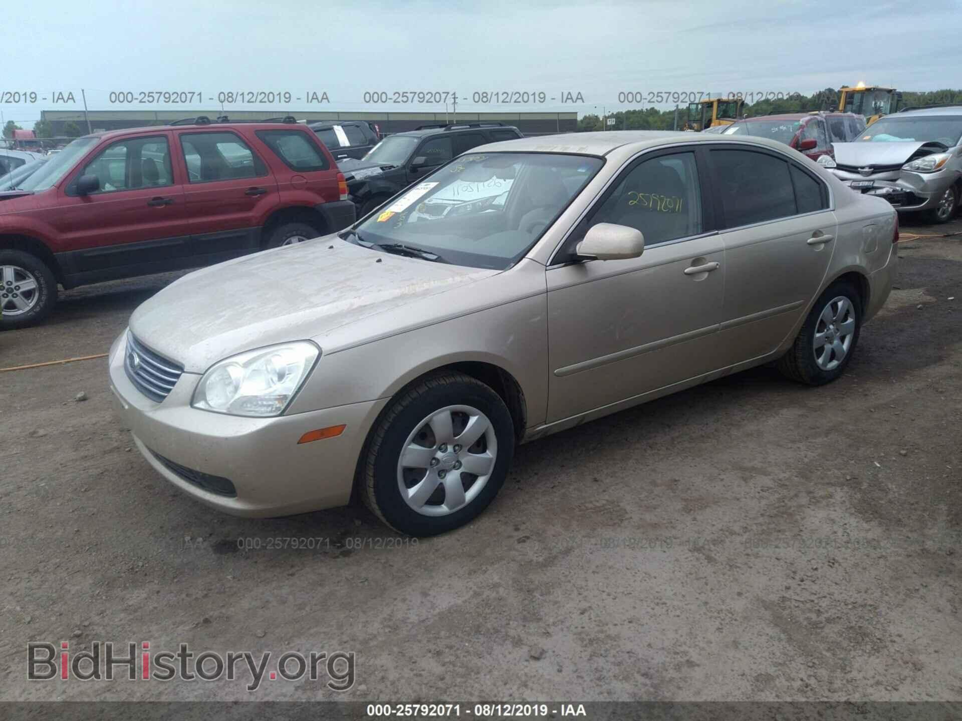 2007 KIA OPTIMA - VIN: KNAGE123675123793 - Фото 2