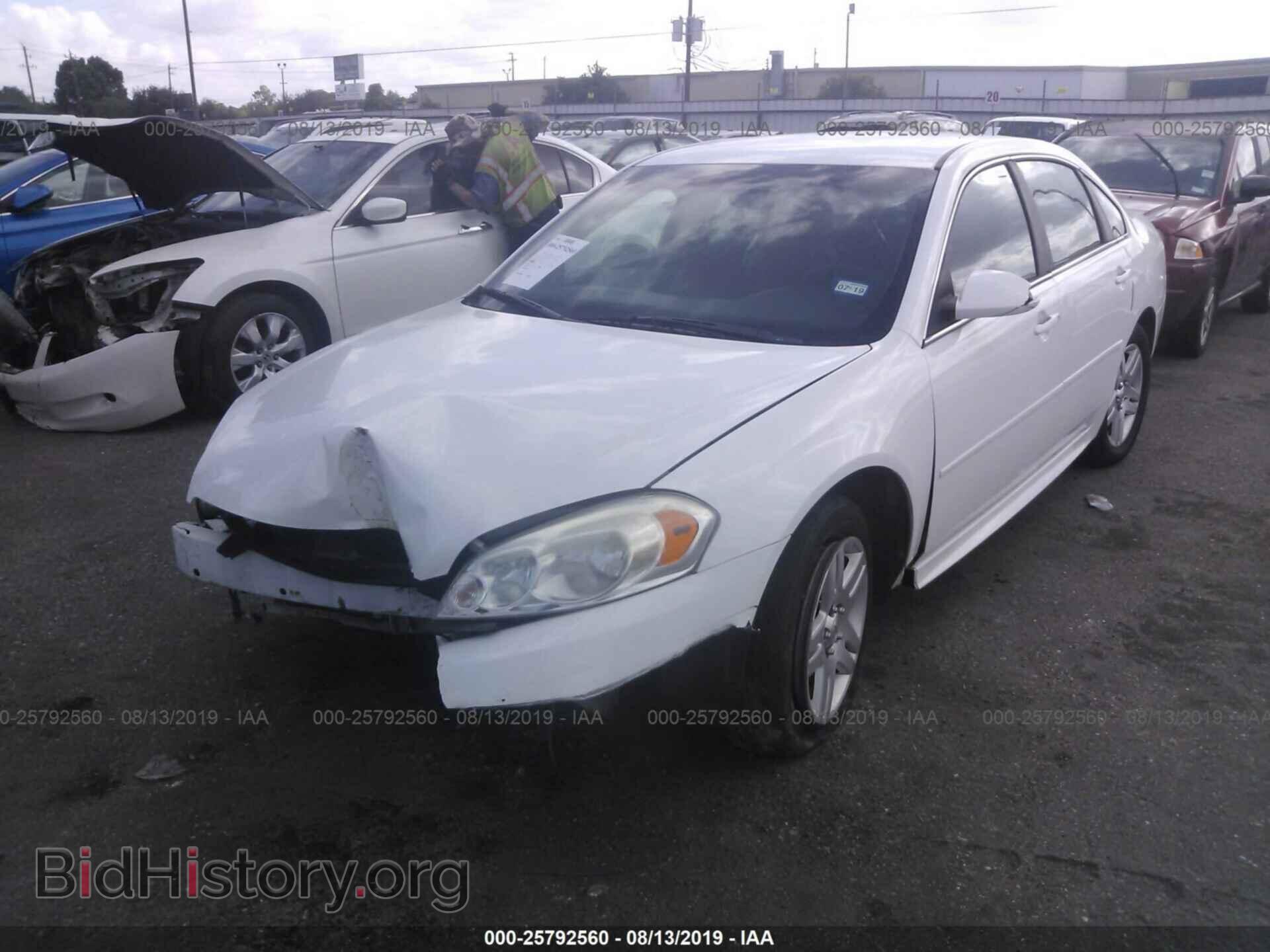 2011 CHEVROLET IMPALA - VIN: 2G1WG5EK1B1270237 - Фото 2