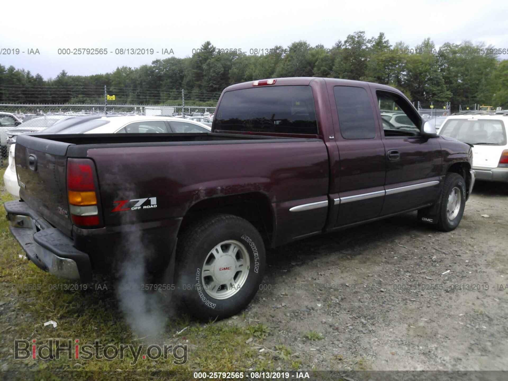 2002 GMC NEW SIERRA - VIN: 2GTEK19V721425808 - Фото 4