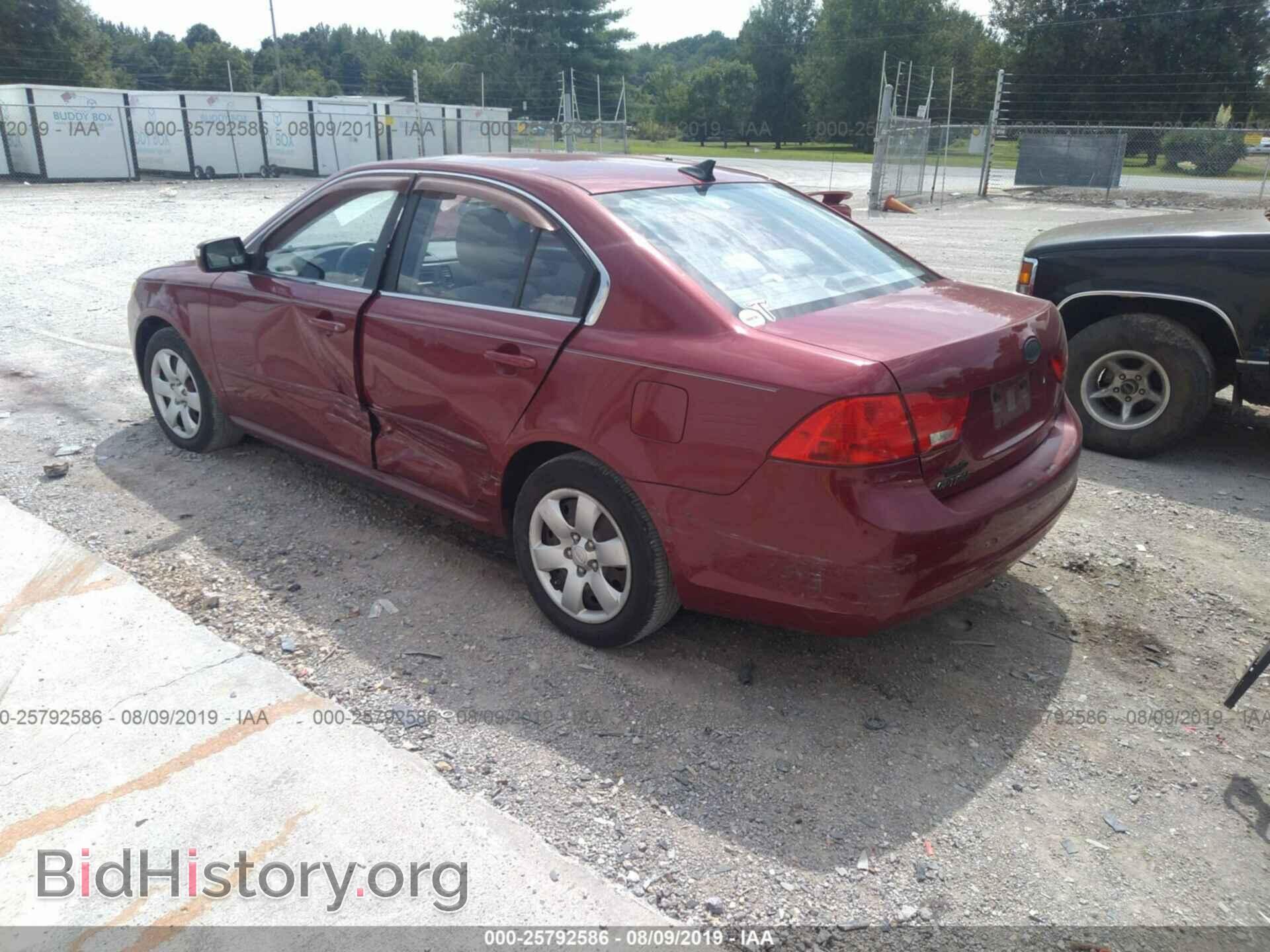 2009 KIA OPTIMA - VIN: KNAGE228295324059 - Фото 3