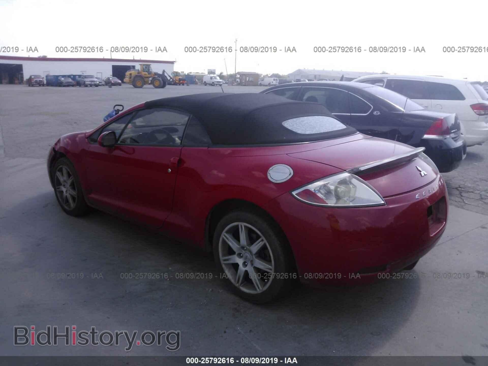 2007 MITSUBISHI ECLIPSE - VIN: 4A3AL35T37E027431 - Фото 3
