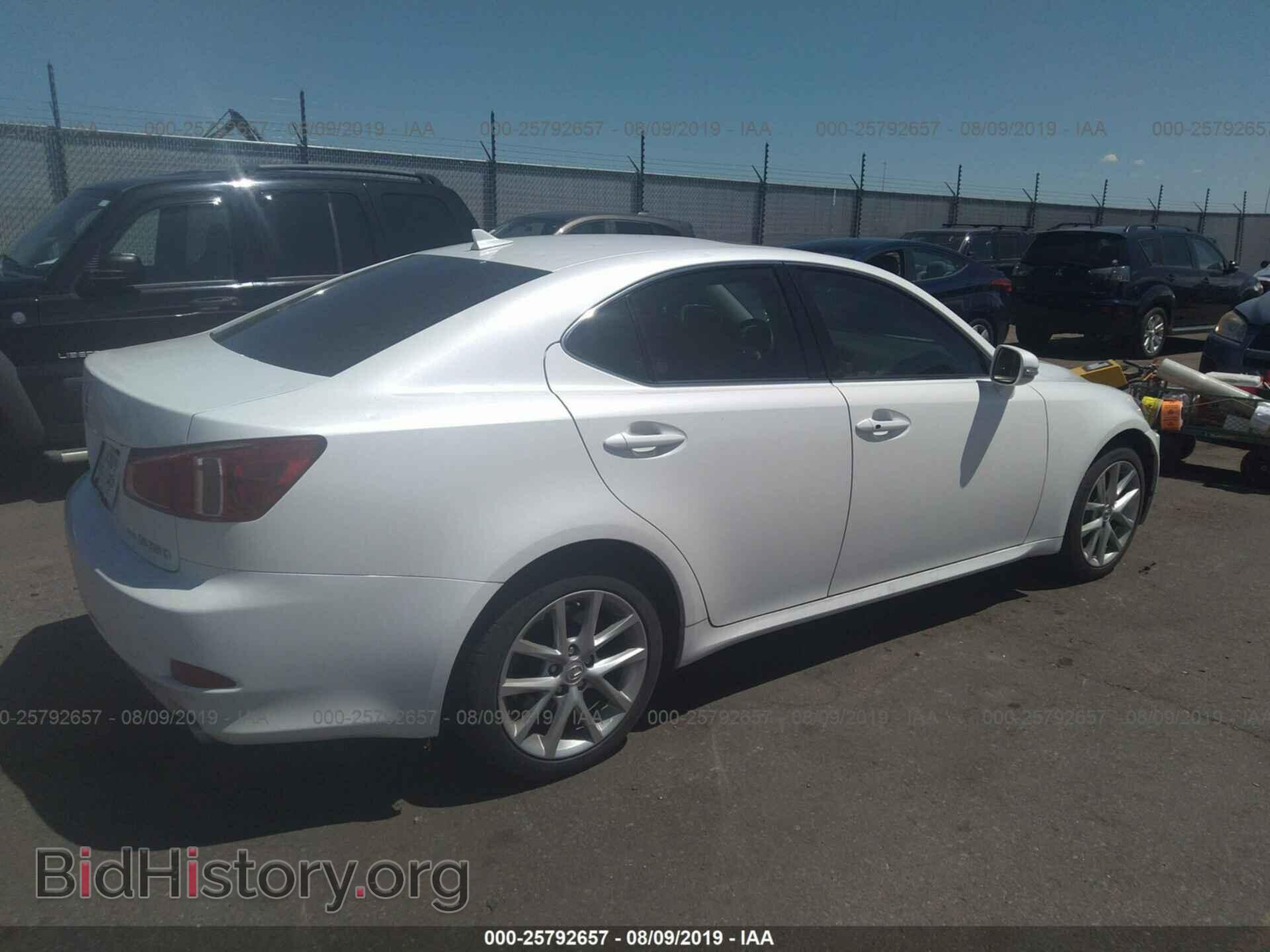 2012 Lexus IS - VIN: JTHCE5C21C5002550 - Photo 4