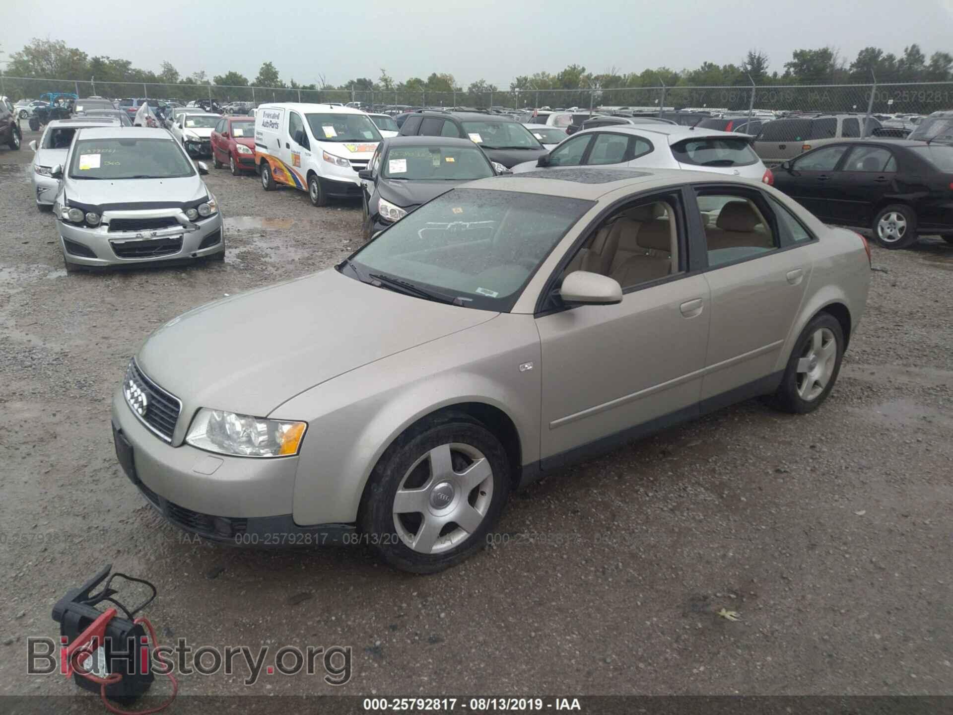 2002 AUDI A4 - VIN: WAULC58E42A267198 - Фото 2