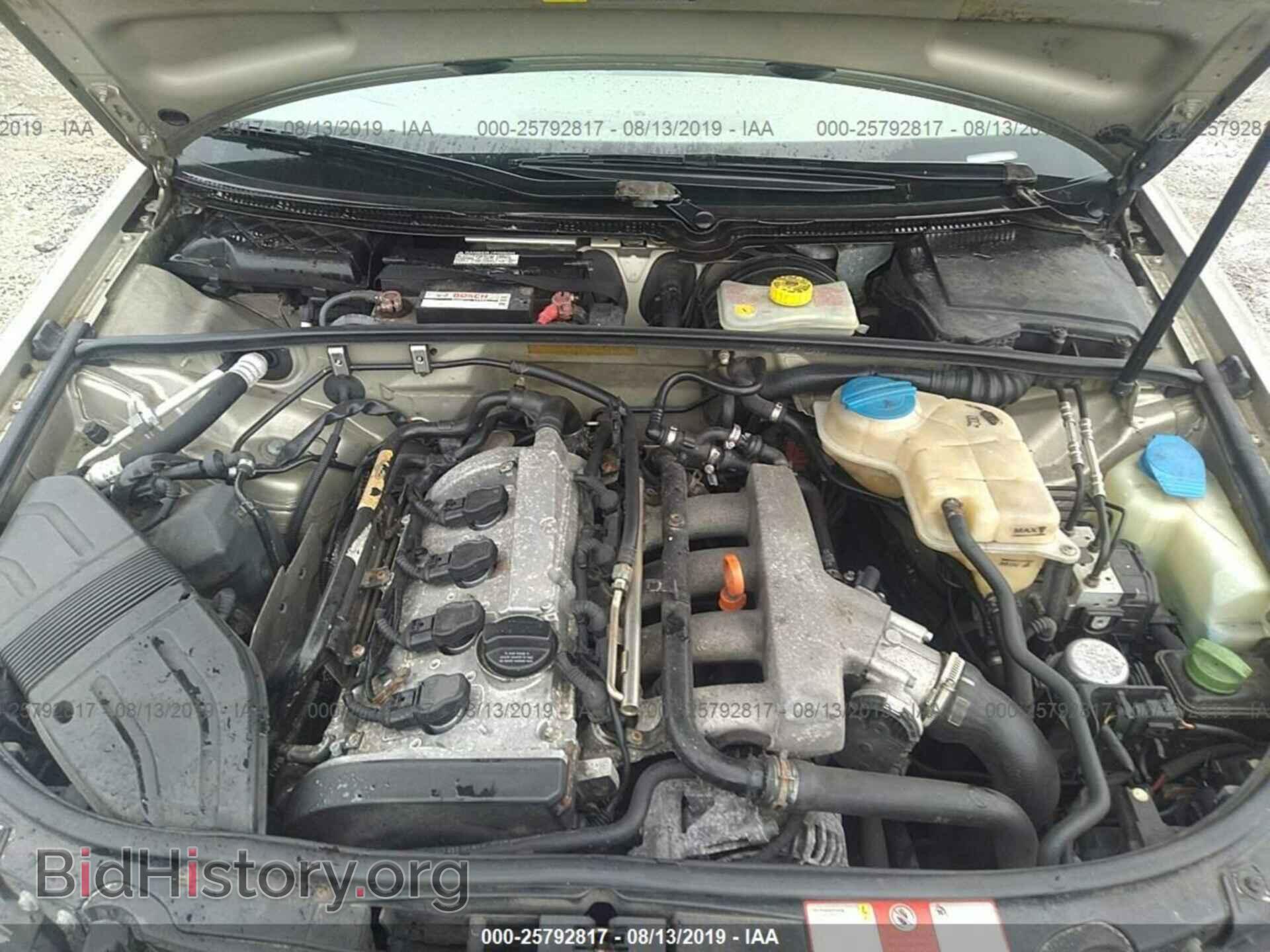 2002 AUDI A4 - VIN: WAULC58E42A267198 - Фото 10