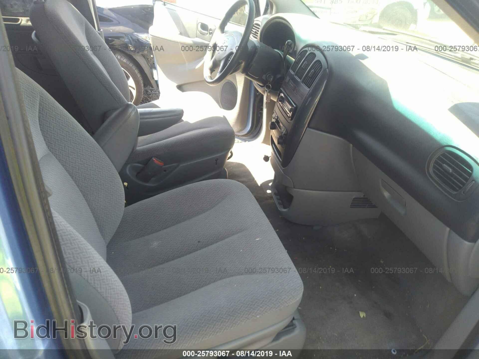 2007 DODGE CARAVAN - VIN: 1D4GP45R97B175762 - Фото 5