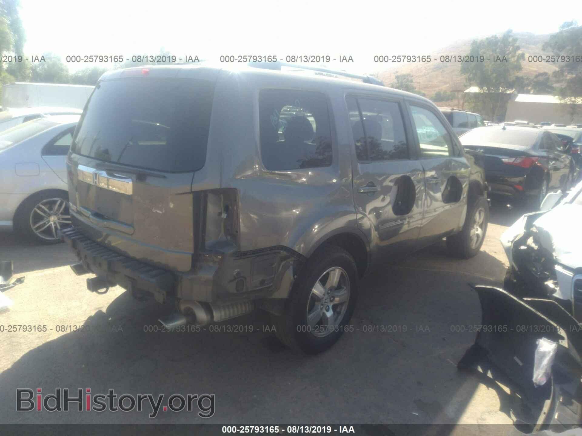 2009 HONDA PILOT - VIN: 5FNYF38429B005015 - Photo 4