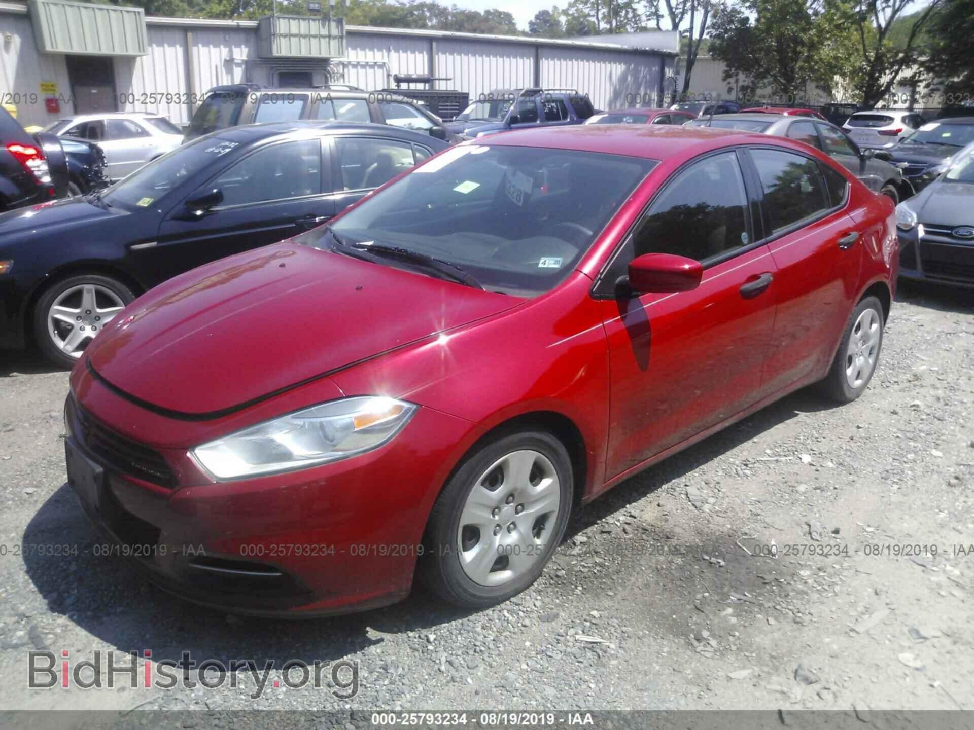 2013 DODGE DART - VIN: 1C3CDFAA6DD247361 - Фото 2