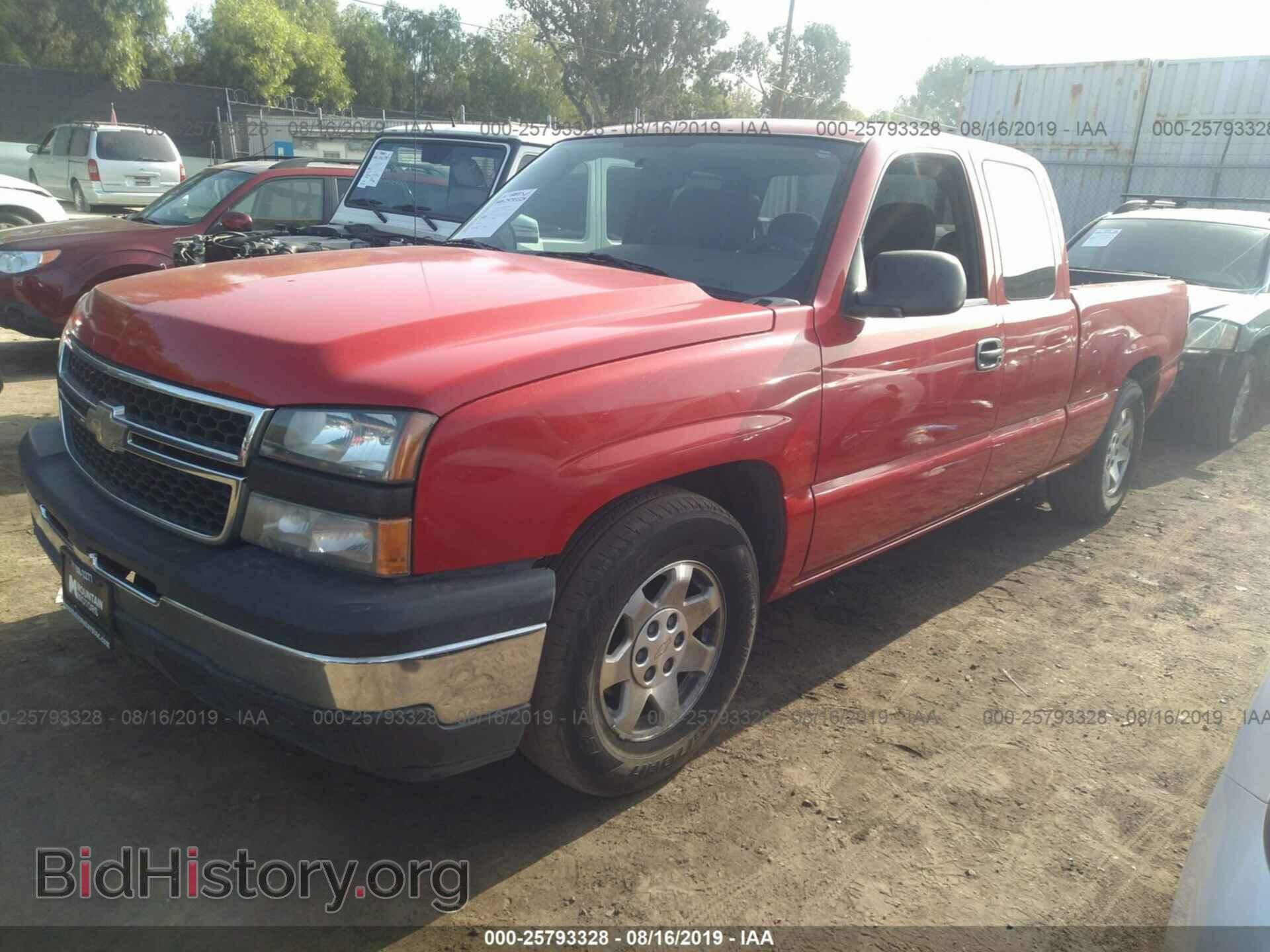2006 CHEVROLET SILVERADO - VIN: 1GCEC19V96Z264663 - Фото 2