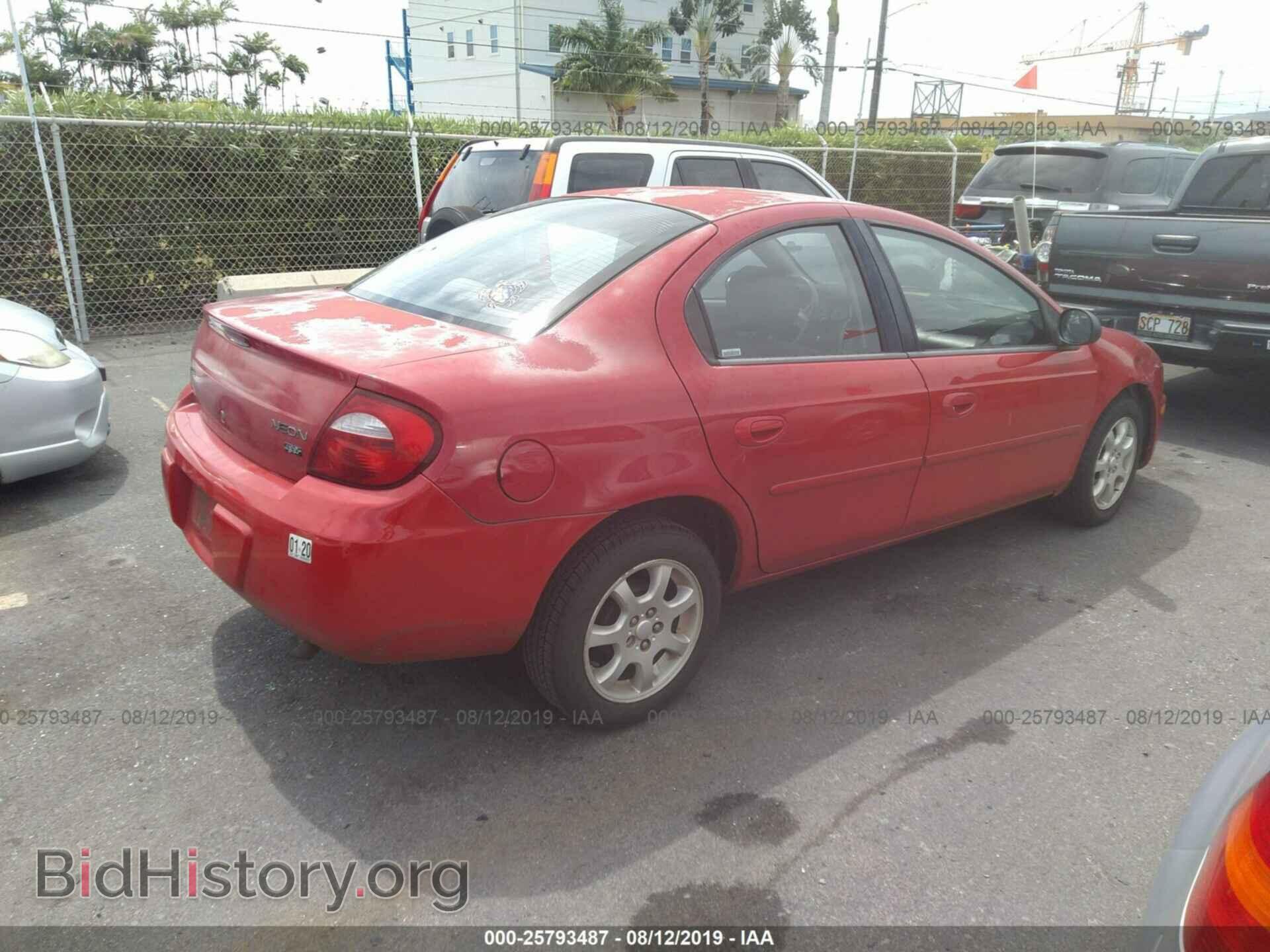 2005 DODGE NEON - VIN: 1B3ES56C55D275279 - Фото 4