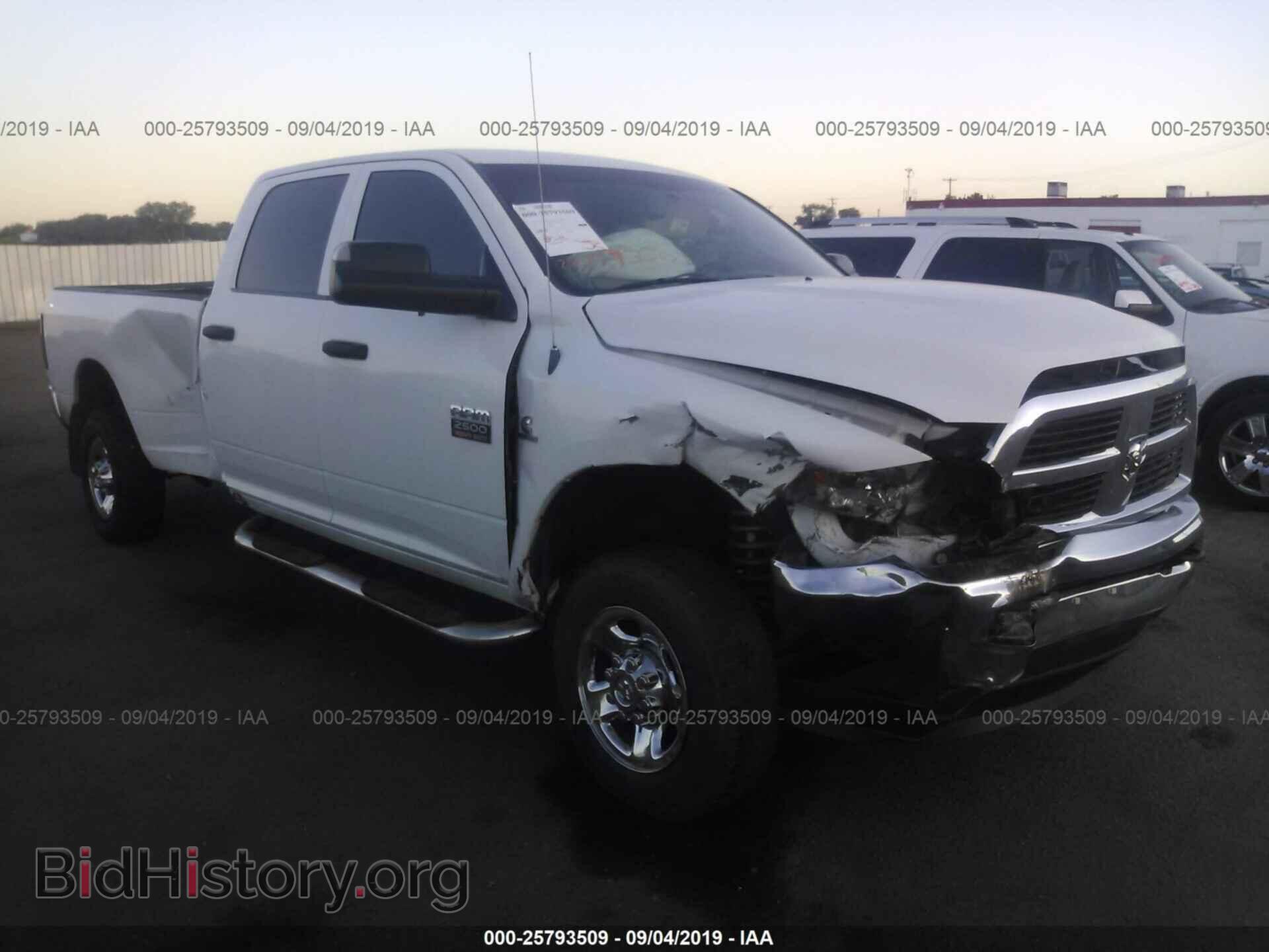 Photo 3C6UD5HL5CG177748 - DODGE RAM 2500 2012
