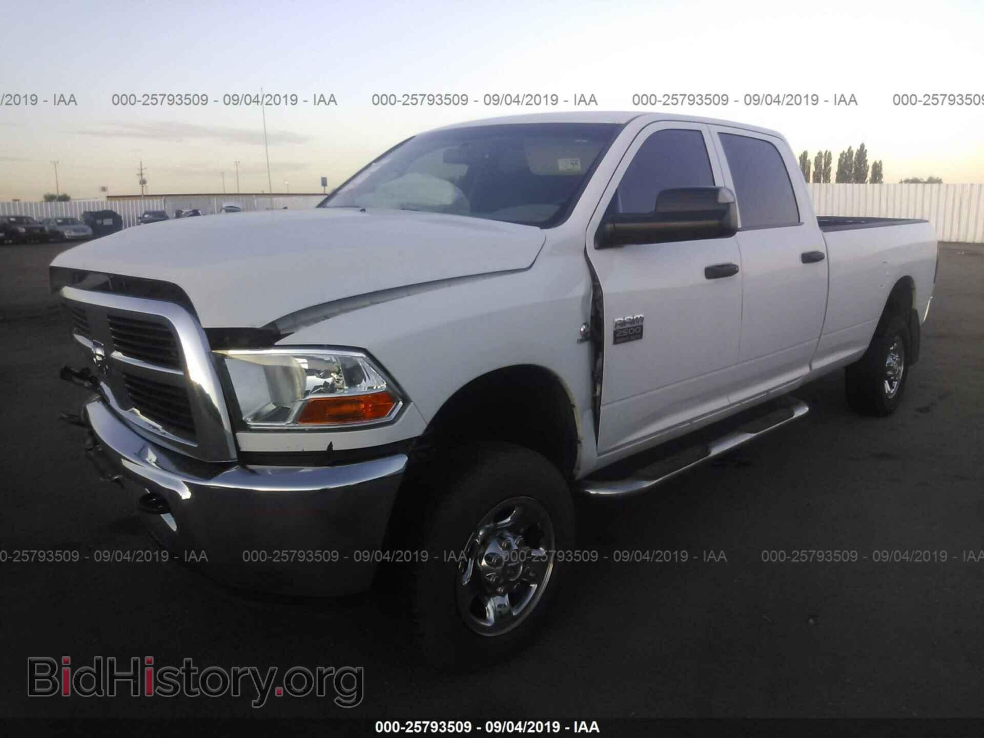 2012 DODGE RAM 2500 - VIN: 3C6UD5HL5CG177748 - Фото 2