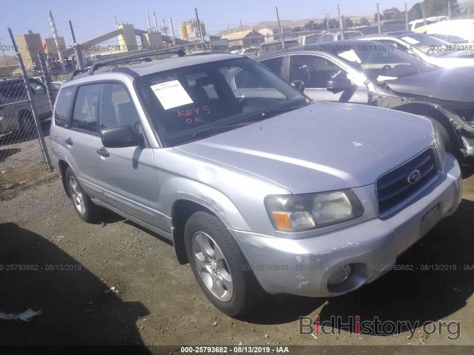 Photo JF1SG65693H715312 - SUBARU FORESTER 2003