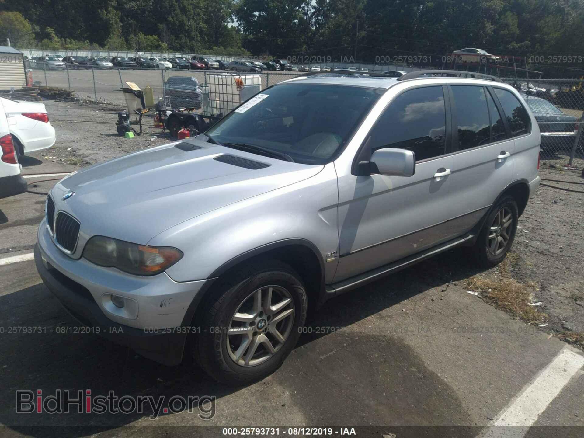 2006 BMW X5 - VIN: 5UXFA13546LY32242 - Фото 2