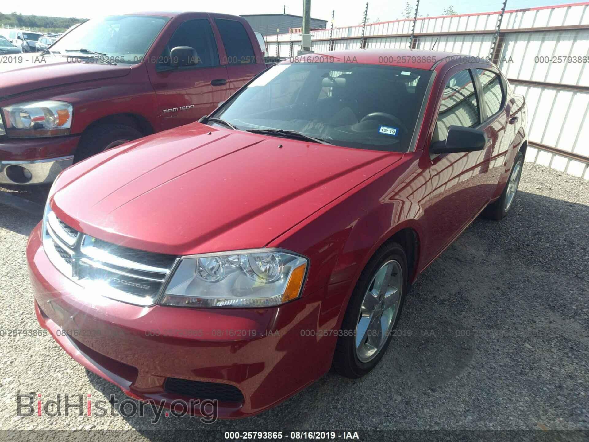 2012 DODGE AVENGER - VIN: 1C3CDZAB0CN151258 - Photo 2