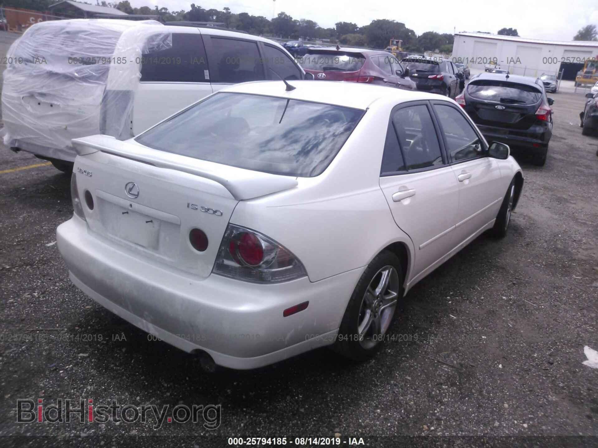 2001 LEXUS IS - VIN: JTHBD182410022107 - Photo 4