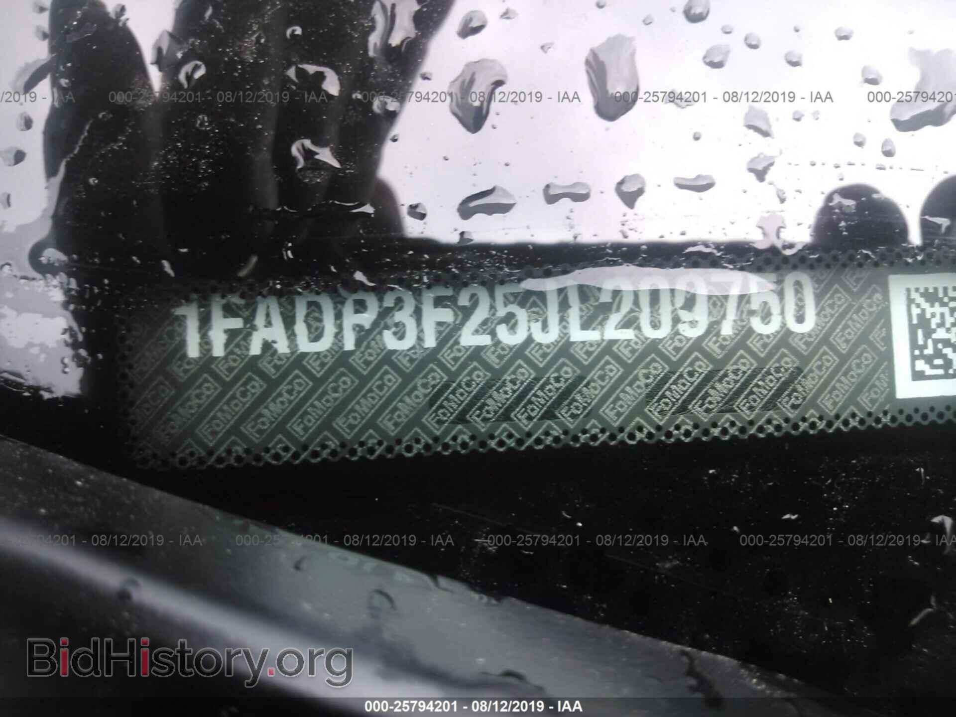 2018 FORD FOCUS - VIN: 1FADP3F25JL209750 - Photo 9