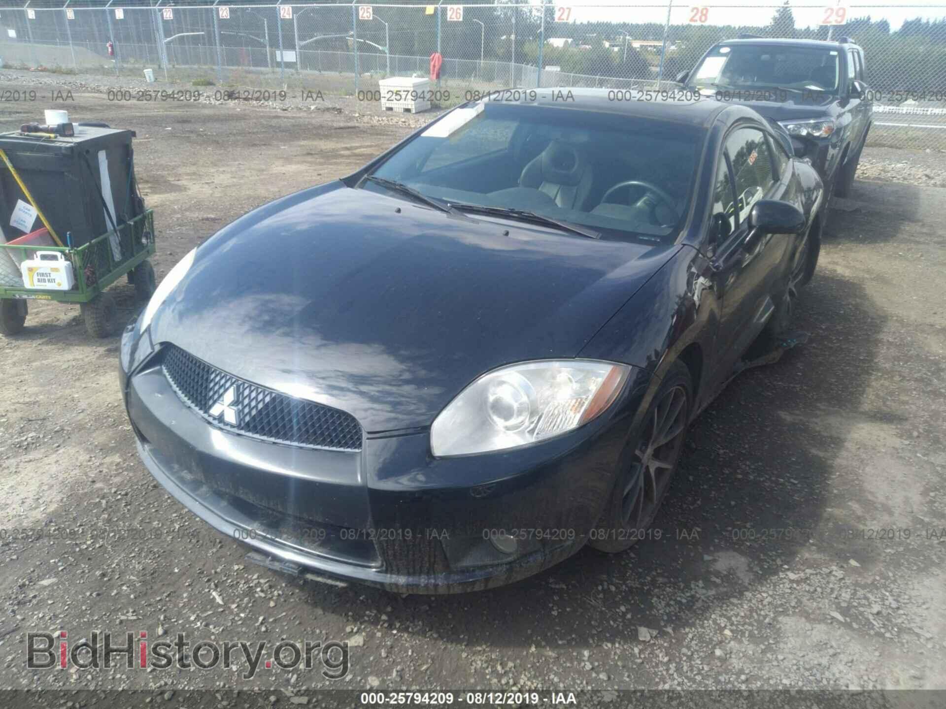 2009 MITSUBISHI ECLIPSE - VIN: 4A3AK34T49E009849 - Фото 2