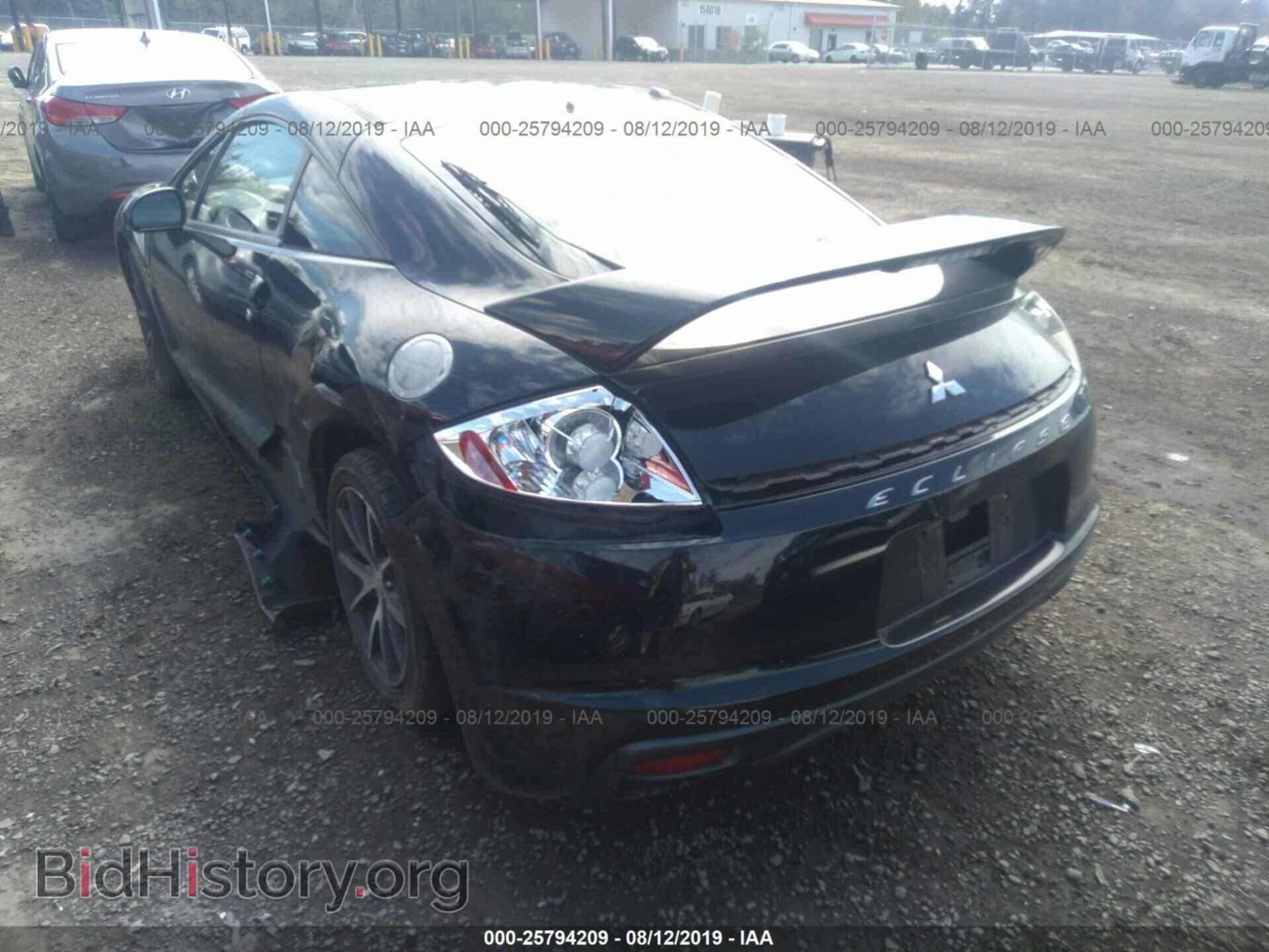 2009 MITSUBISHI ECLIPSE - VIN: 4A3AK34T49E009849 - Фото 3