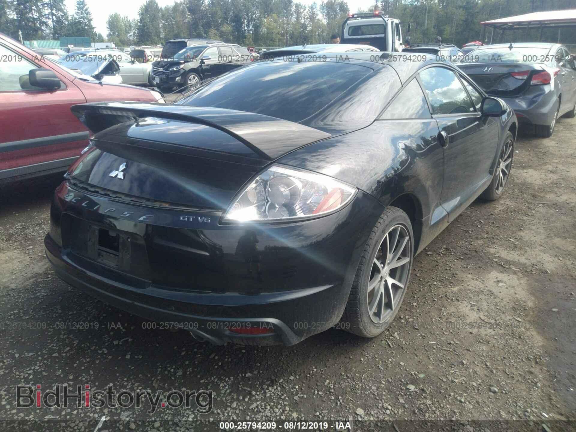2009 MITSUBISHI ECLIPSE - VIN: 4A3AK34T49E009849 - Фото 4