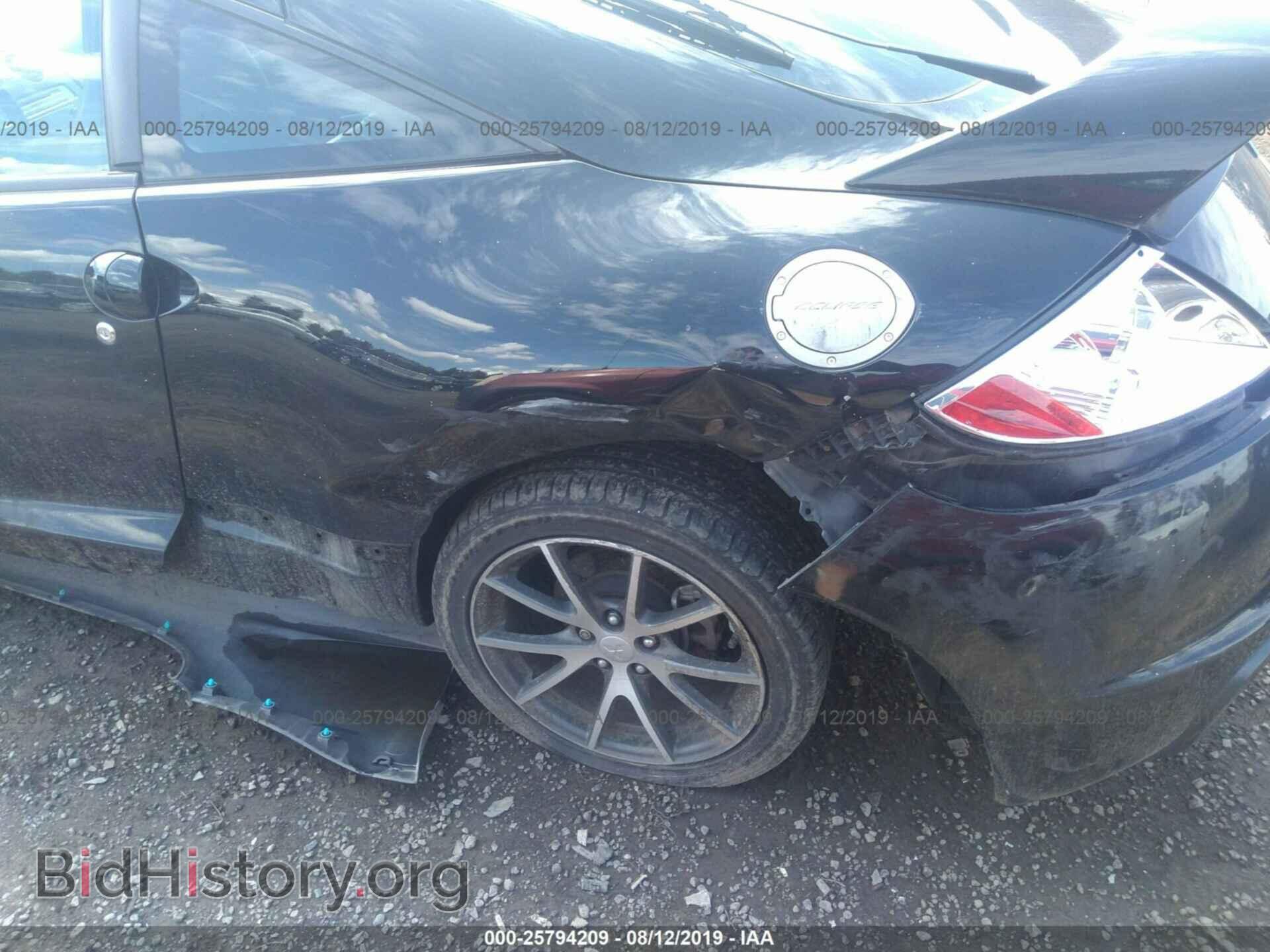 2009 MITSUBISHI ECLIPSE - VIN: 4A3AK34T49E009849 - Фото 6