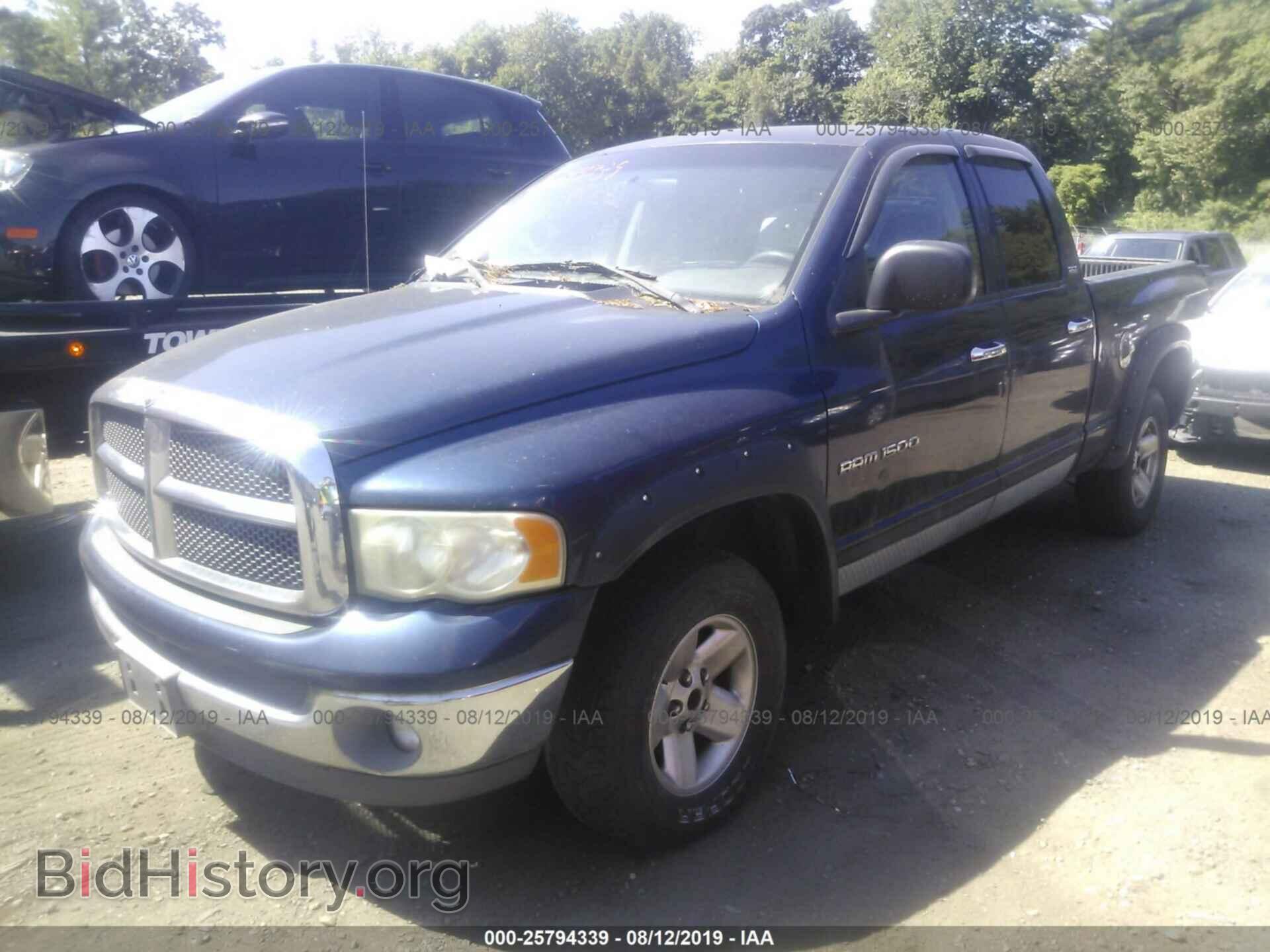 2002 DODGE RAM 1500 - VIN: 3D7HU18N92G124771 - Фото 2