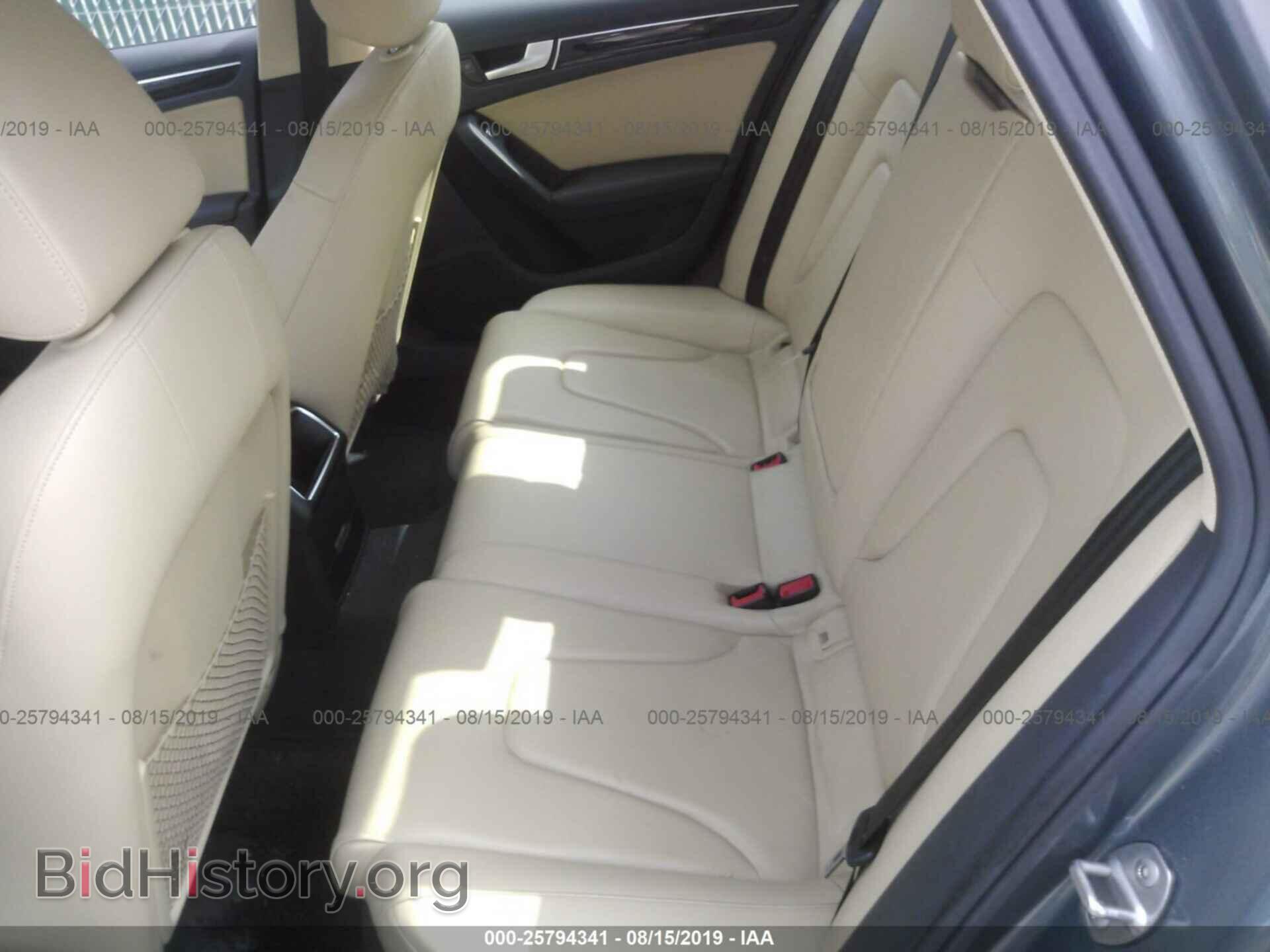 2013 AUDI A4 - VIN: WAUBFAFL9DN037522 - Photo 8