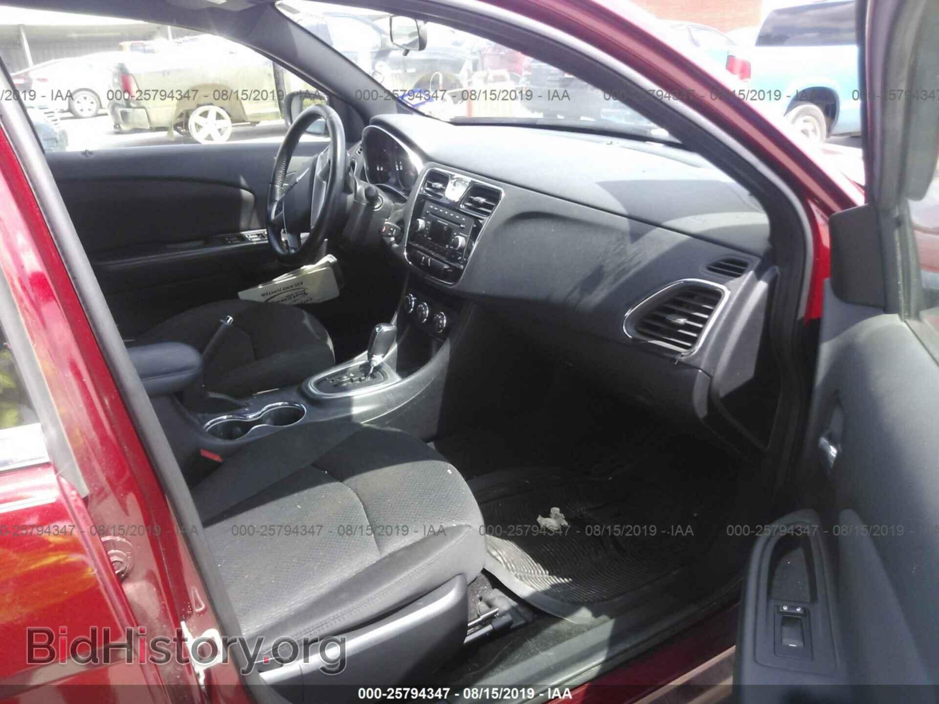 2012 CHRYSLER 200 - VIN: 1C3CCBBB0CN125445 - Photo 5