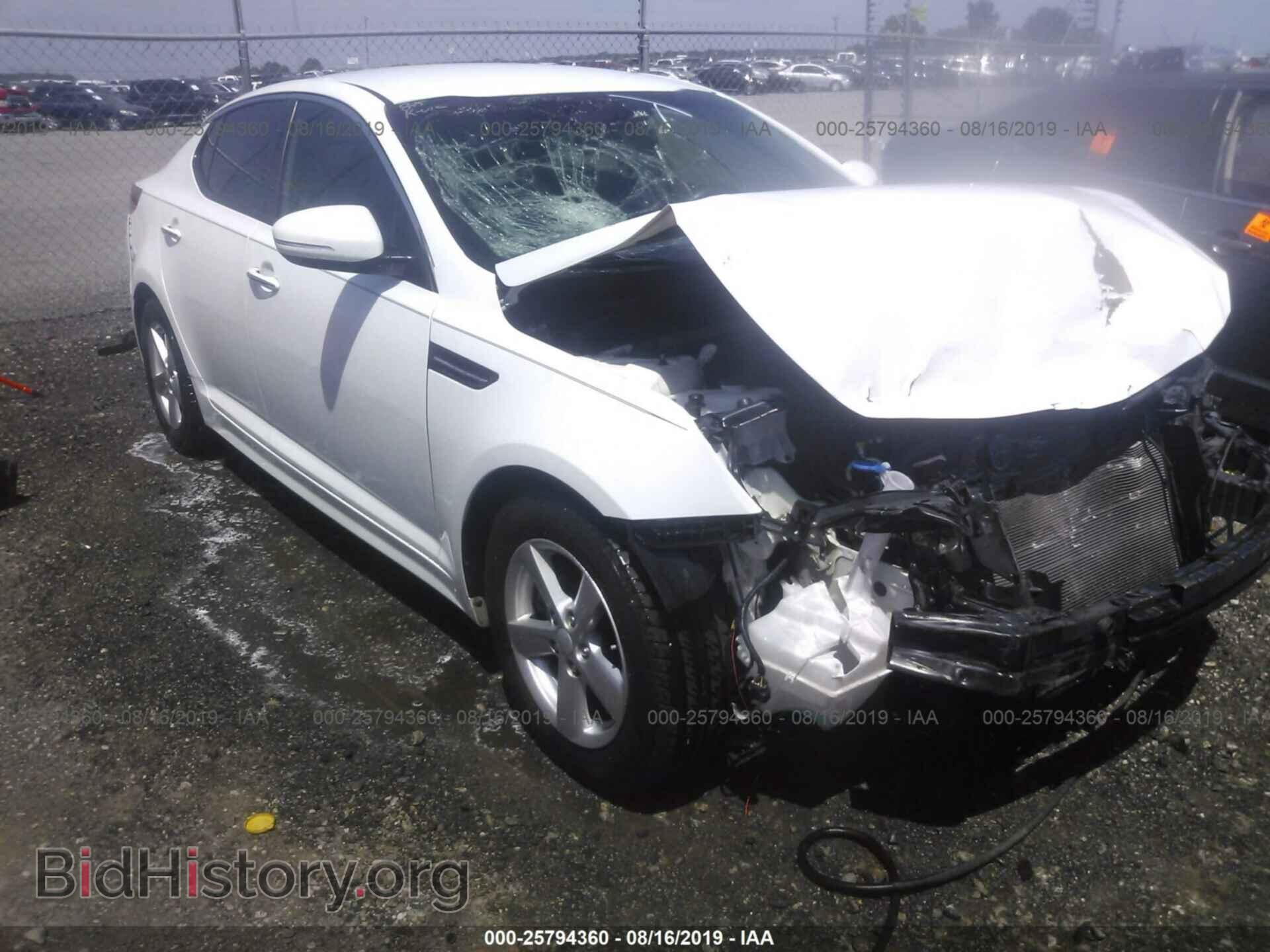 Photo KNAGM4A74F5576401 - KIA OPTIMA 2015